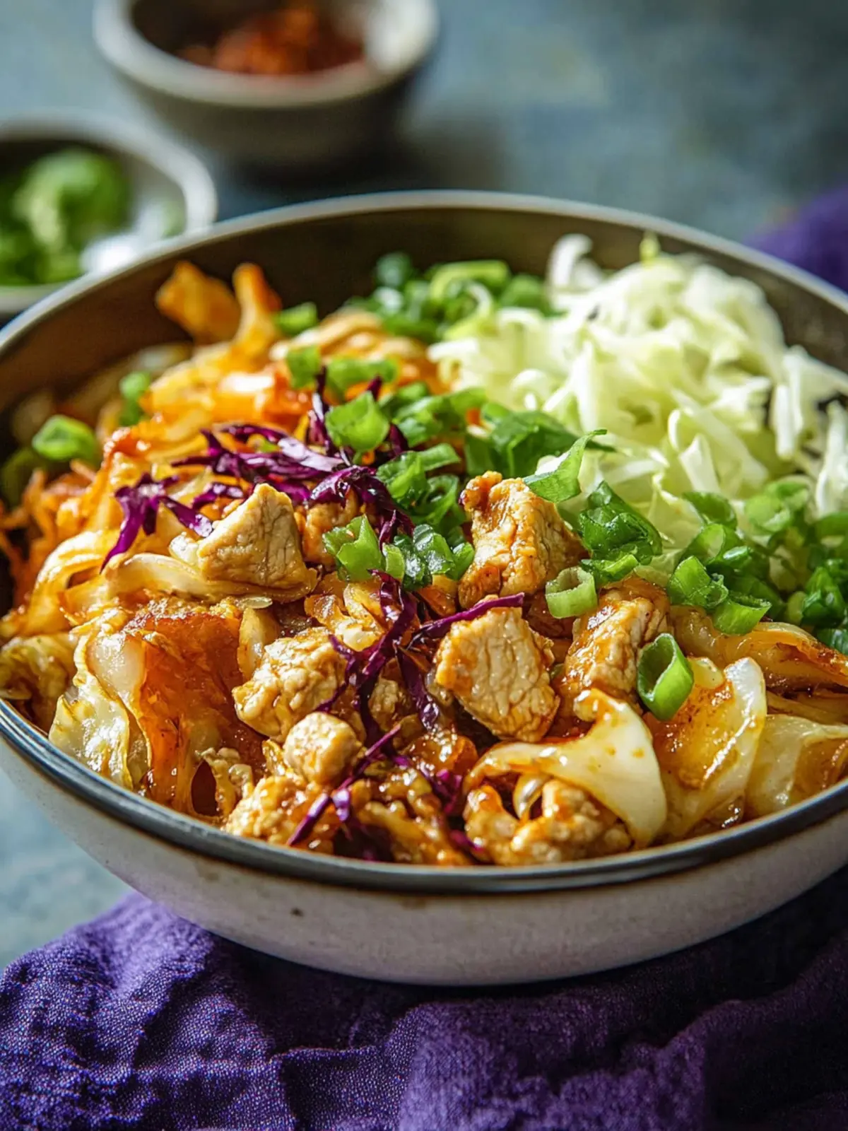 Savory Egg Roll in a Bowl: Quick, Low-Carb Delight 4 Egg Roll in a Bowl