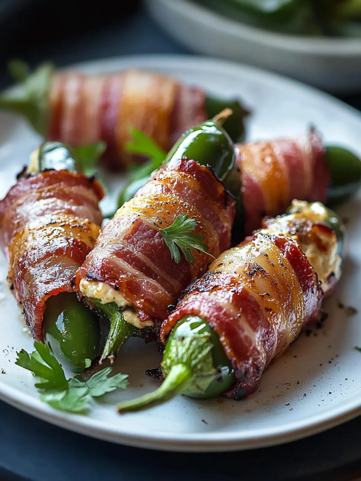 Beef Bacon Wrapped Jalapeño Poppers: Irresistibly Spicy Snack 2 Beef Bacon Wrapped Jalapeño Poppers