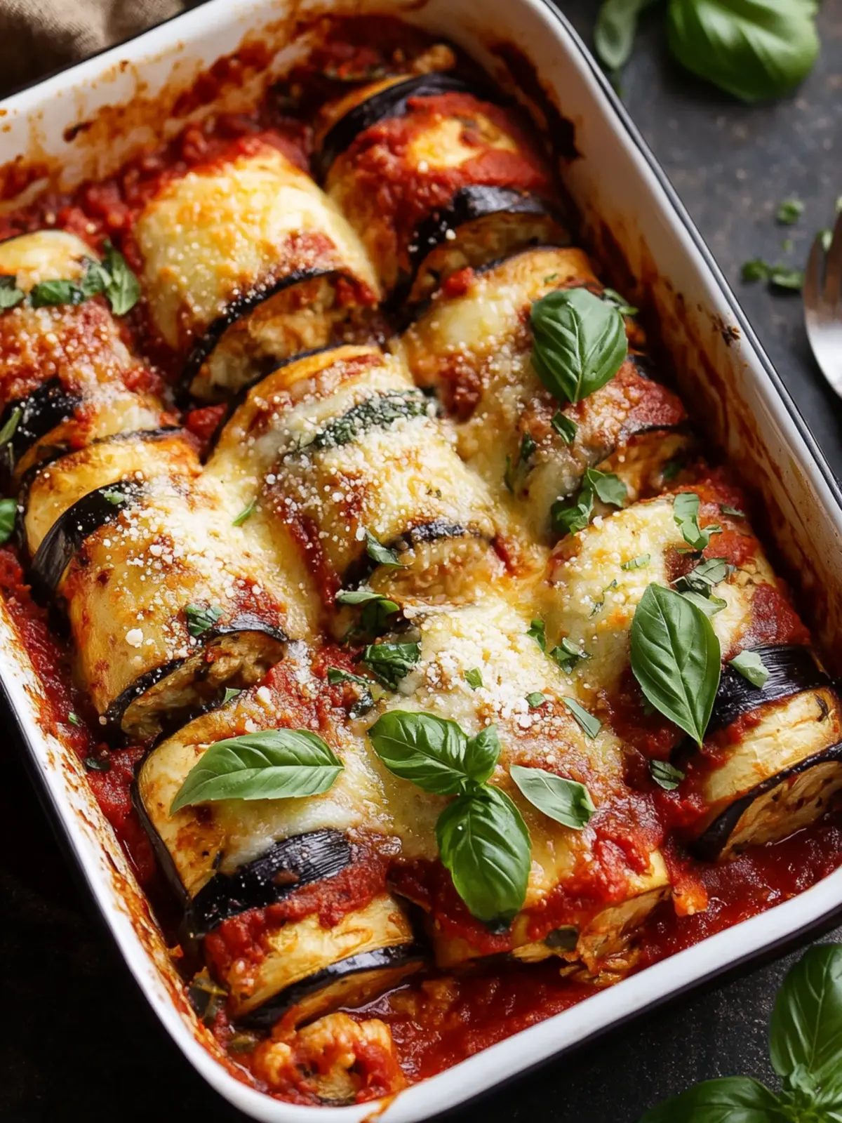 Delicious Eggplant Rollatini – Comfort Food Made Healthy 5 Eggplant Rollatini