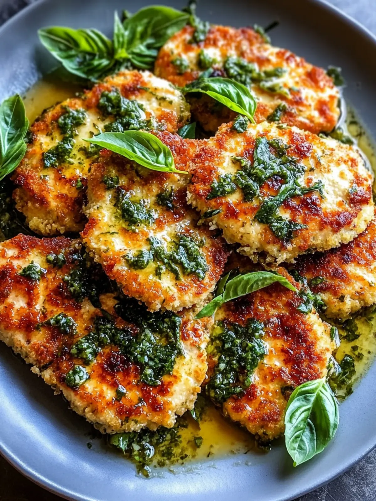 Crispy Italian Basil Chicken Cutlets You'll Love at Dinner 3 Italian basil chicken cutlets