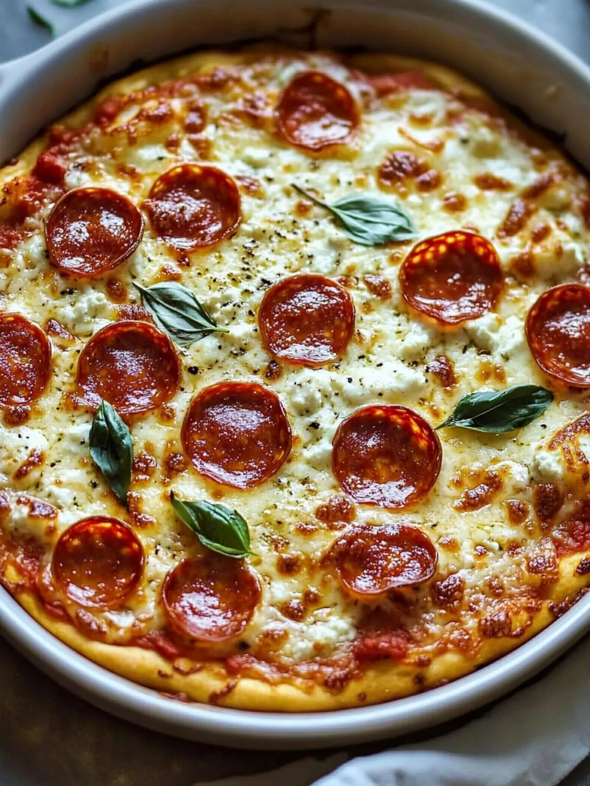 Easy Pizza Cottage Cheese Bake: Your High-Protein Delight 2 Easy Pizza Cottage Cheese Bake