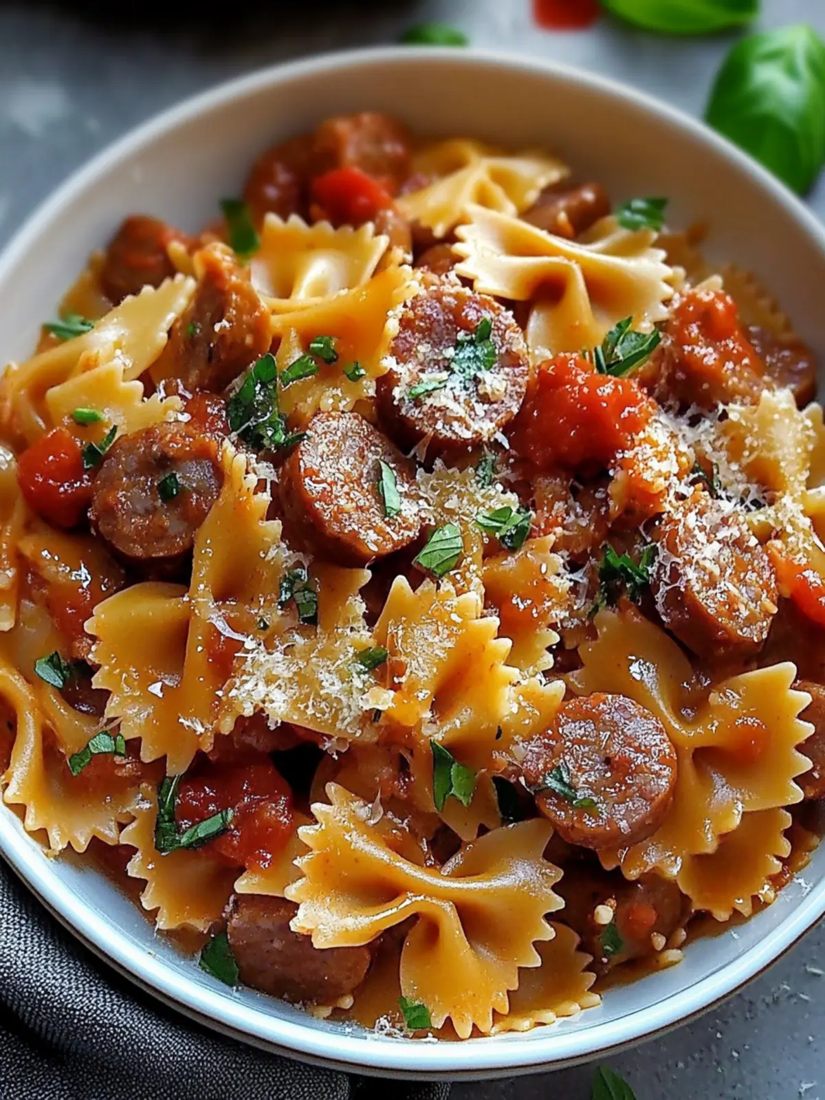 Creamy Italian Sausage Bow Tie Pasta for Quick Weeknight Meals 4 Italian Sausage Bow Tie Pasta