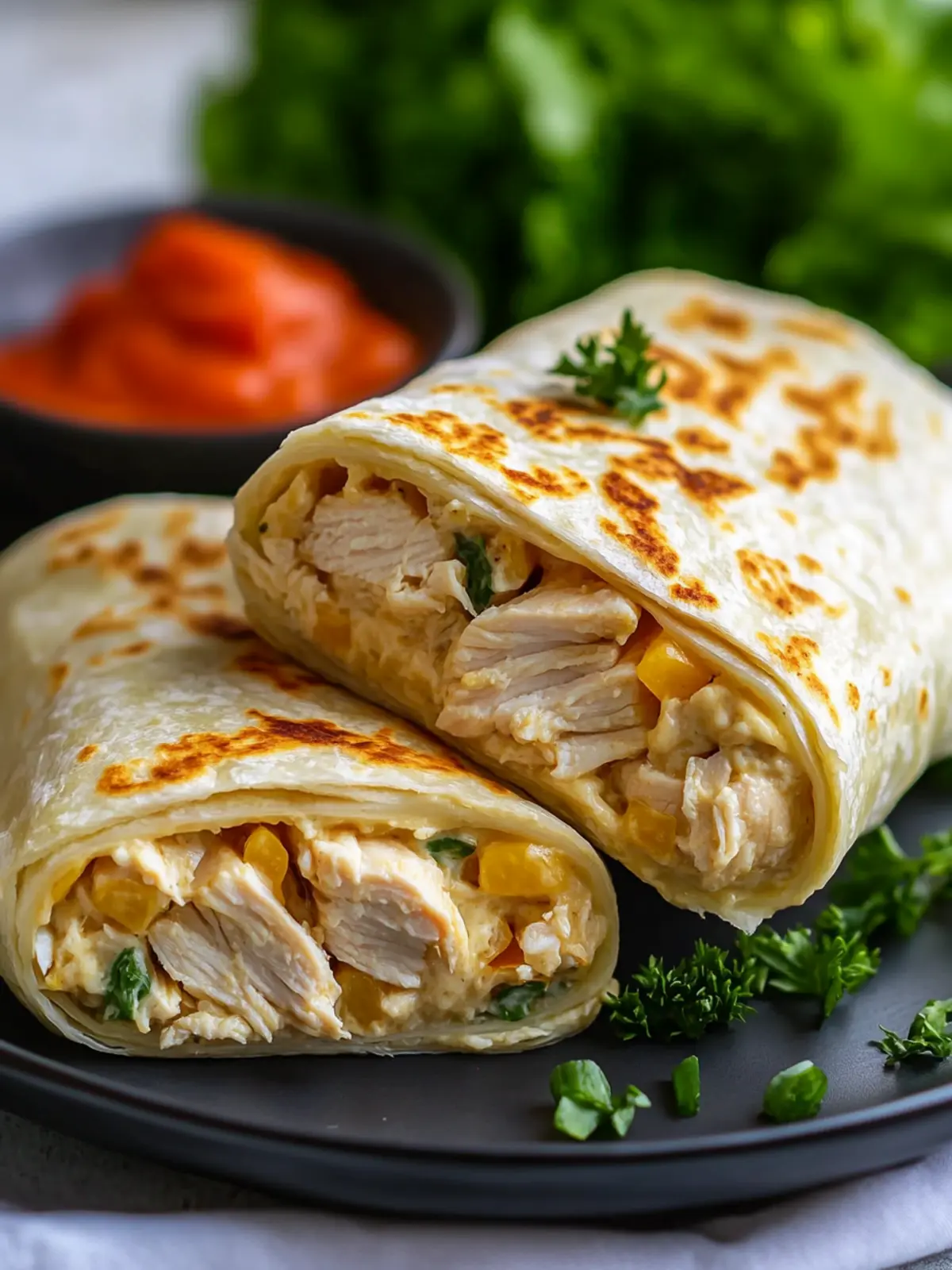 Irresistible Low Carb Cheesy Garlic Chicken Wraps You'll Love 5 Low Carb Cheesy Garlic Chicken Wraps