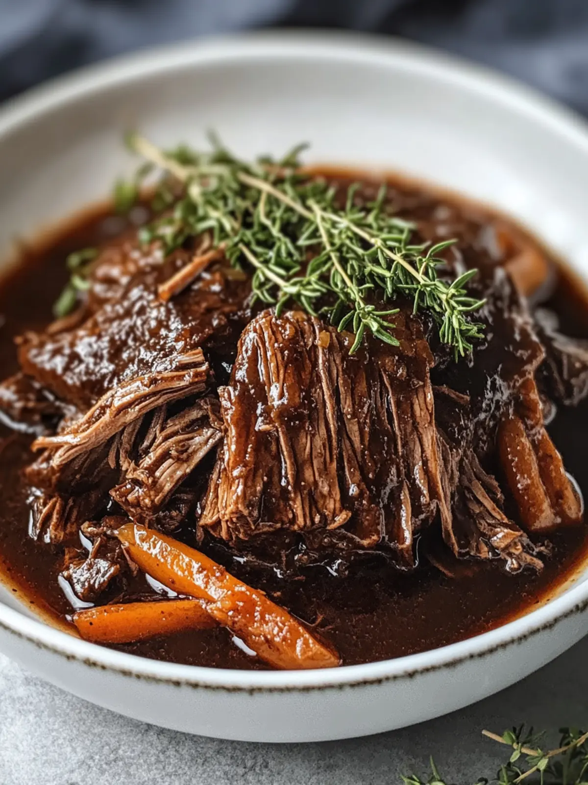 Slow Cooker Brown Sugar Balsamic Beef Roast Recipe for Easy Comfort 4 Slow Cooker Brown Sugar Balsamic Beef Roast Recipe