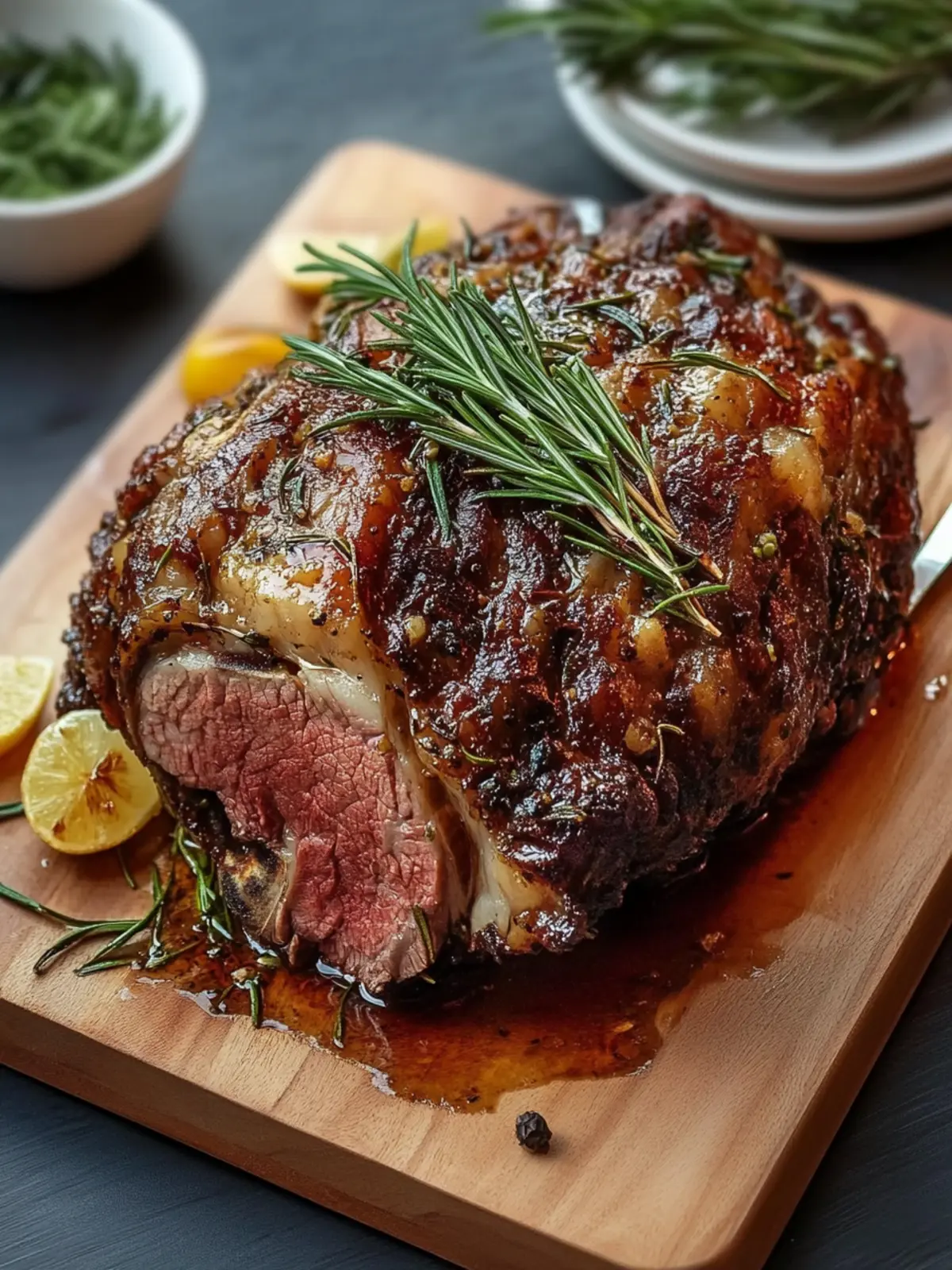 Slow-Roasted Rosemary Lamb Shoulder: Ultimate Comfort Food Delight 4 Slow-Roasted Rosemary Lamb Shoulder