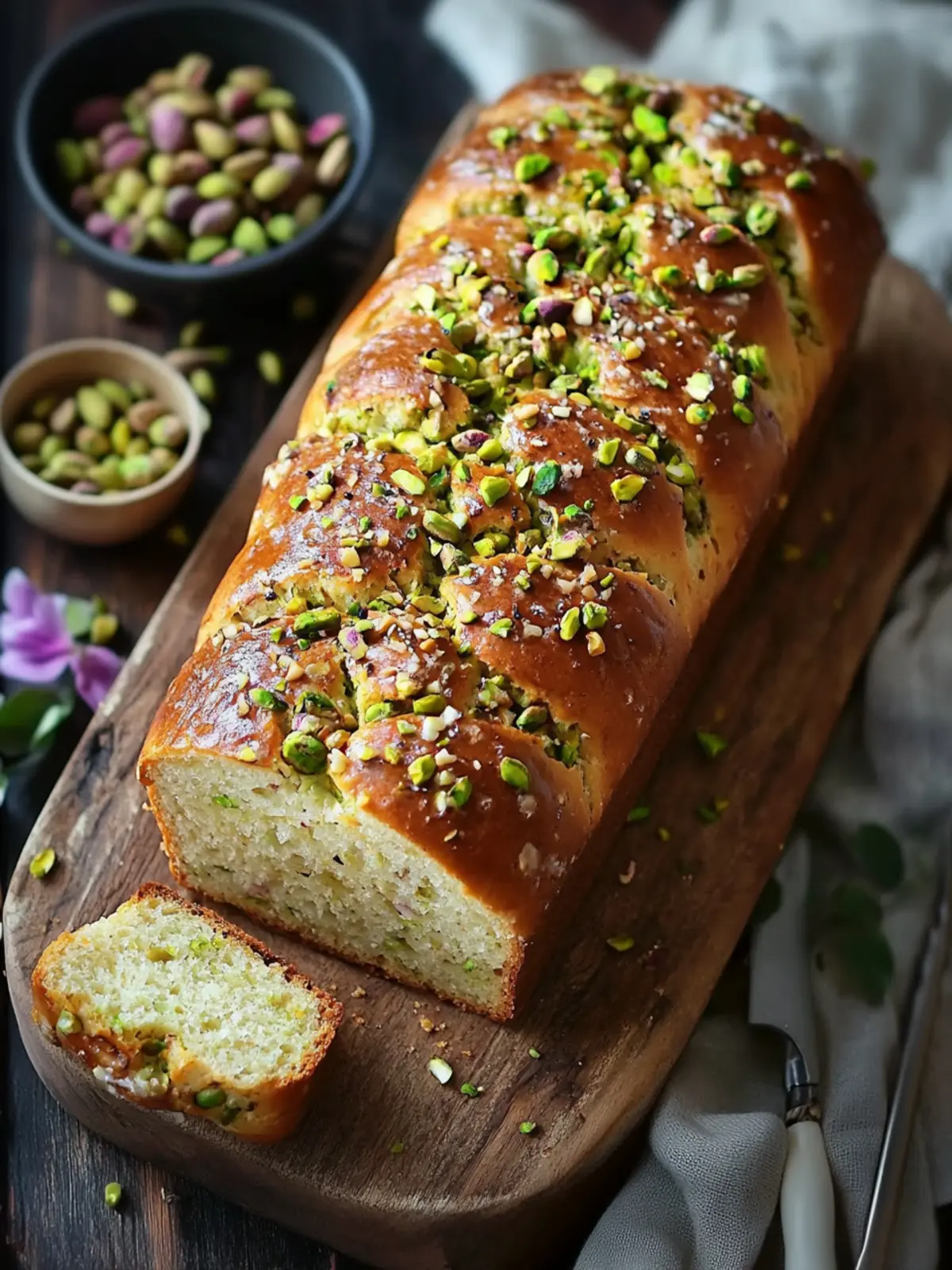 Pistachio Bread: A Sweet and Salty Delight for Every Occasion 3 Pistachio Bread: A Sweet and Salty Delight
