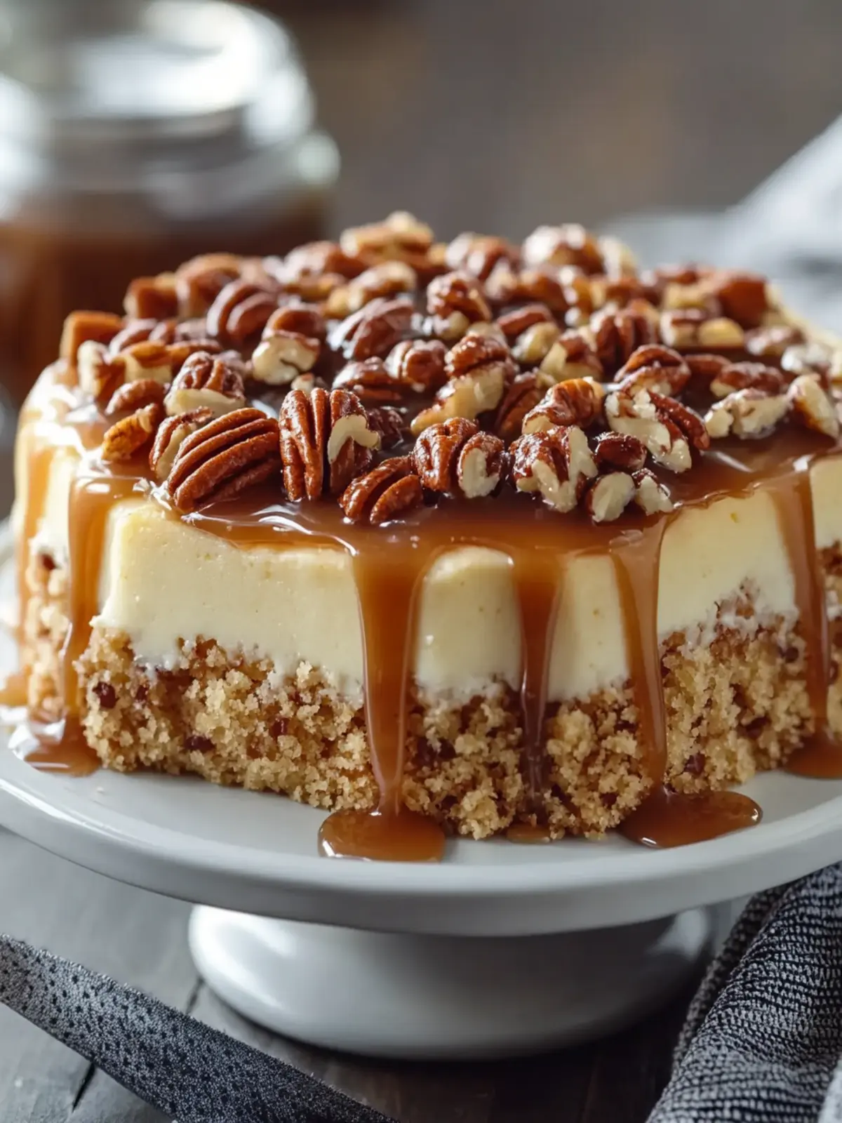 Irresistible Butter Pecan Praline Poke Cake Recipe to Savor 3 Butter Pecan Praline Poke Cake