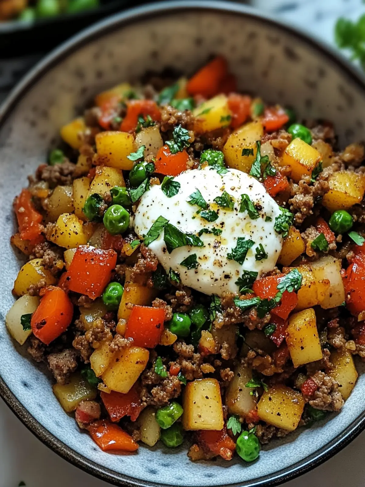 Easy Hamburger Hash Skillet: Dinner Ready in 30 Minutes 4 Hamburger Hash
