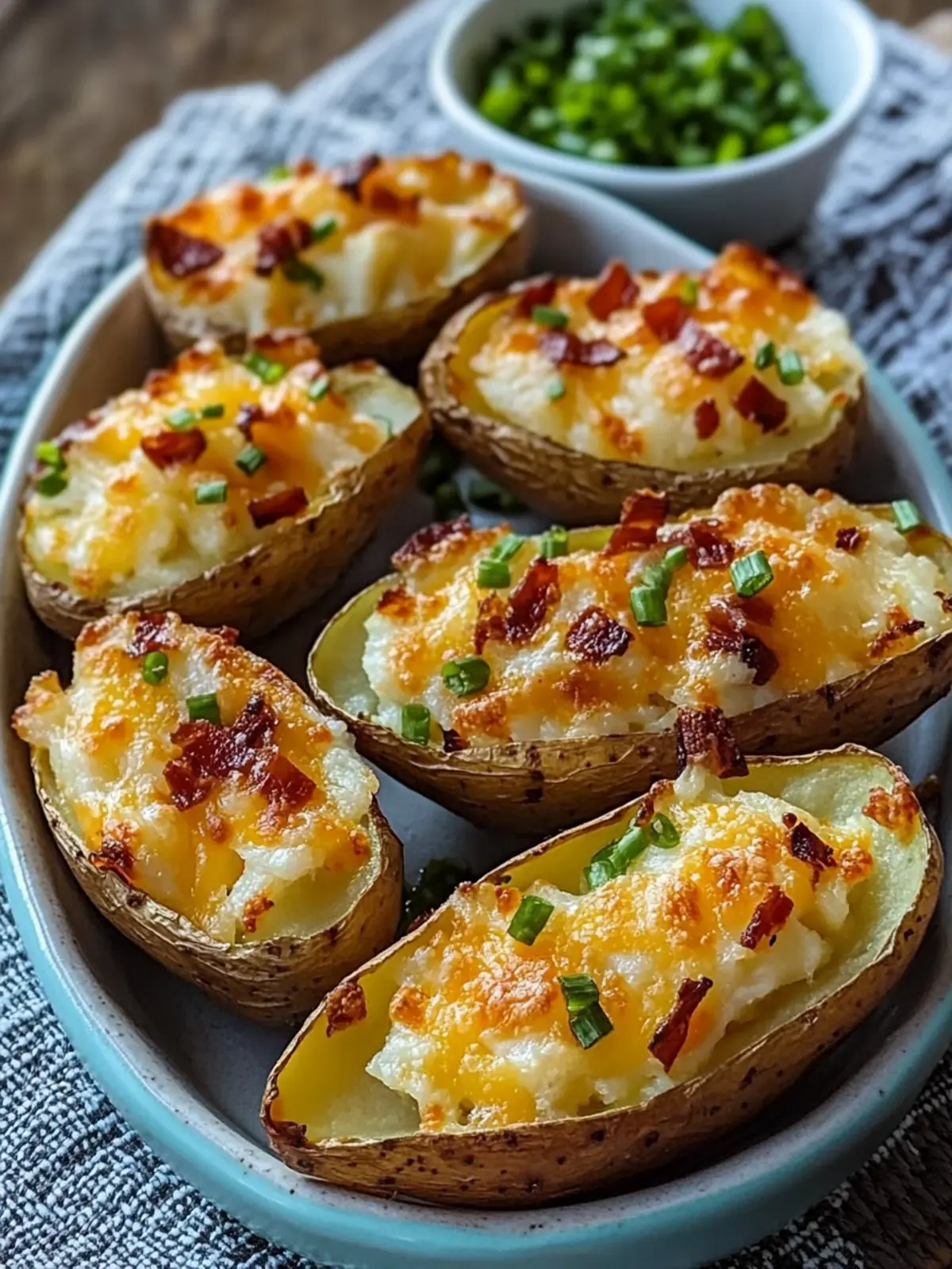 Delicious Cheddar Oven Baked Potato Skins You’ll Crave Tonight 4 Cheddar Oven Baked Potato Skins
