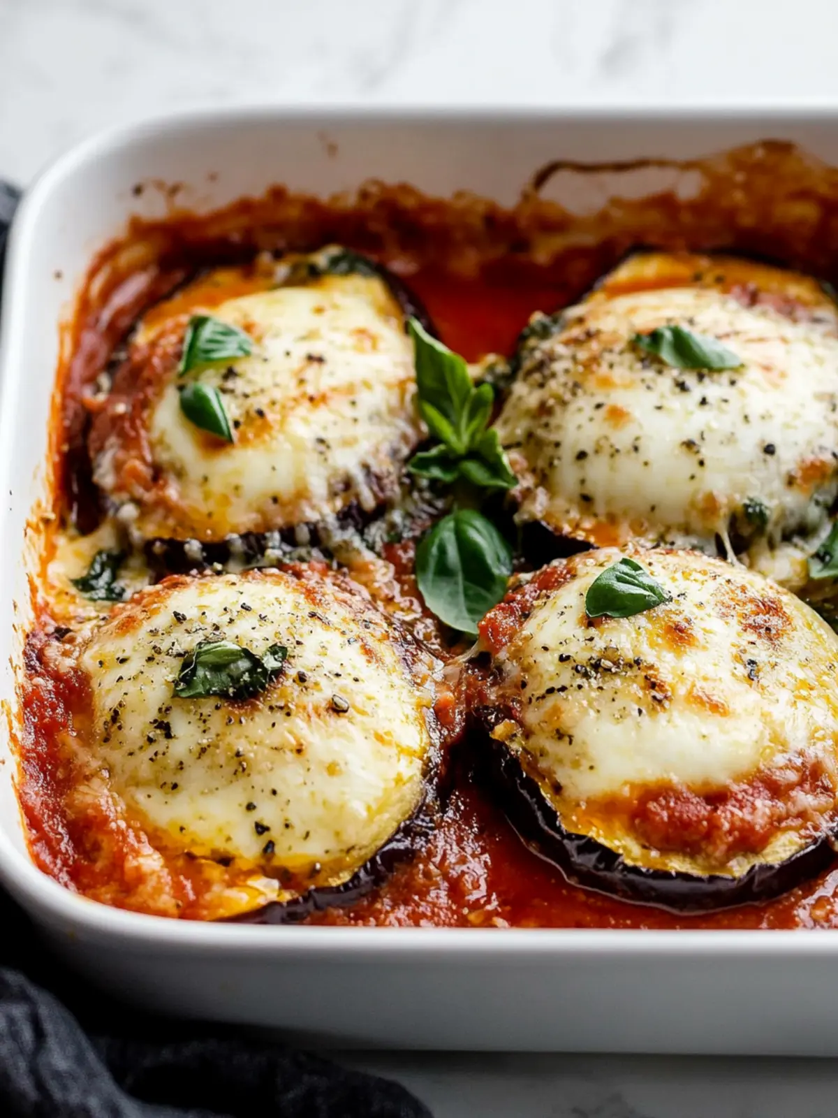 Classic Eggplant Parmesan: Crispy Fried or Heartwarming Baked 2 Classic Eggplant Parmesan