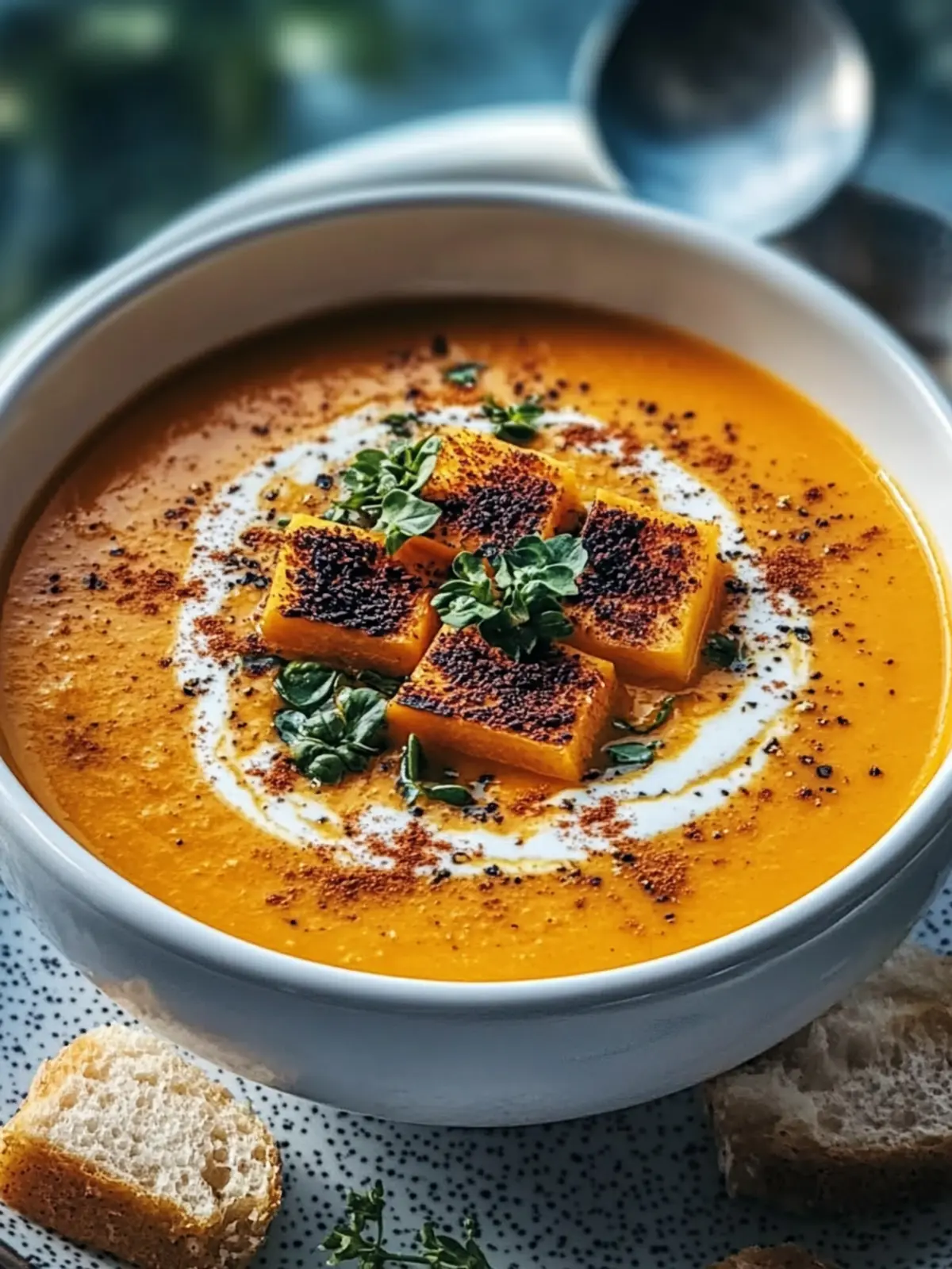 Spicy Pumpkin Soup: Your Cozy Fall Favorite in Minutes 2 Spicy Pumpkin Soup