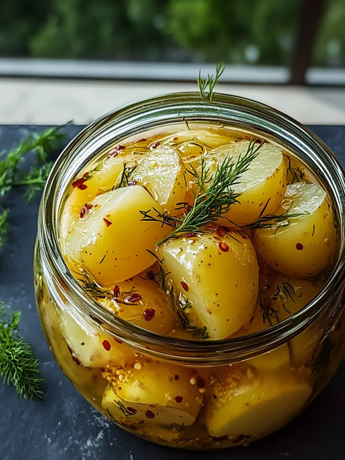 Zesty Pickled Potatoes That Brighten Any Meal or Snack 2 Pickled Potatoes