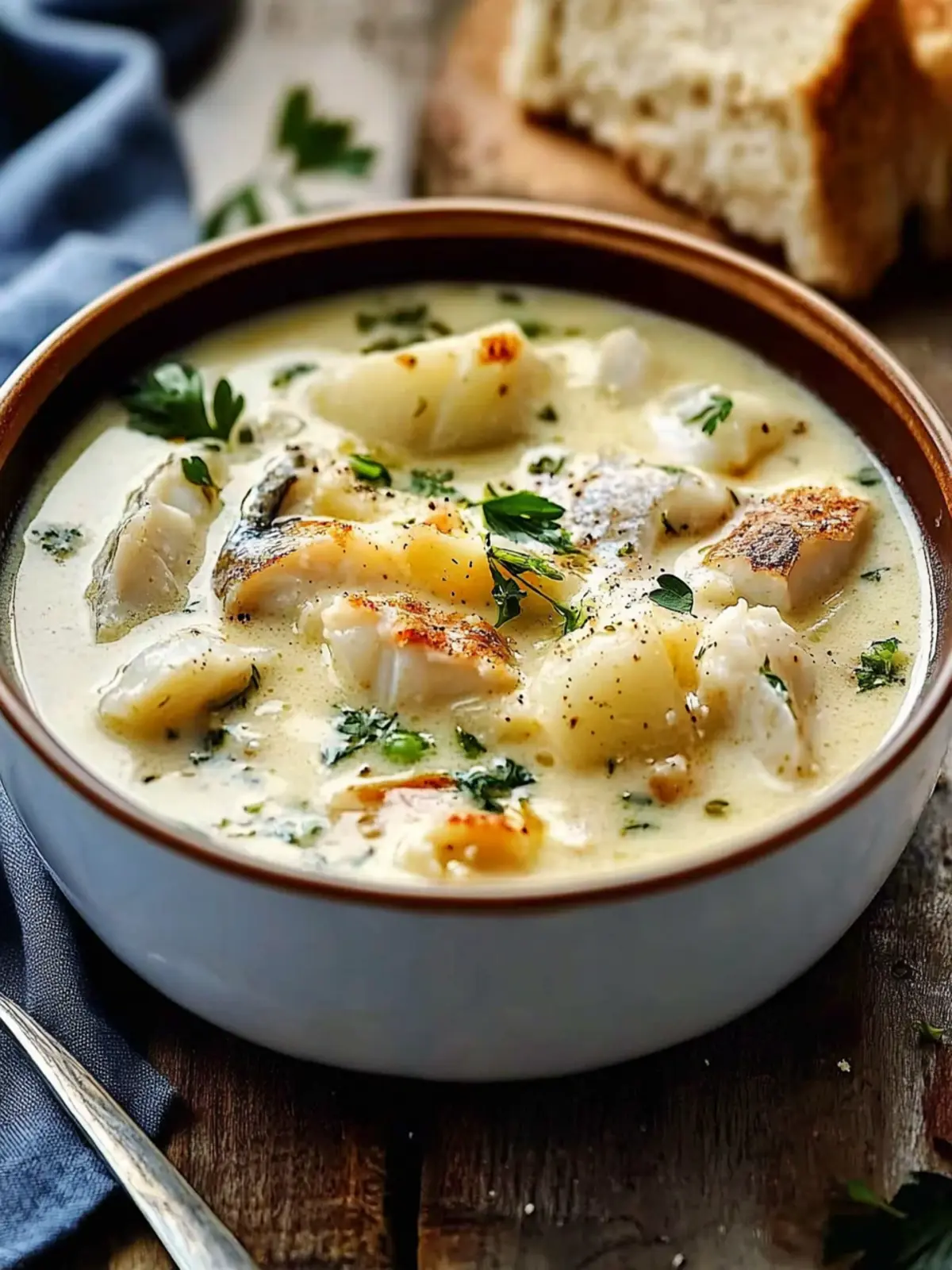 Creamy Fish Chowder: A Cozy One-Pot Wonder You’ll Adore 4 Creamy Fish Chowder