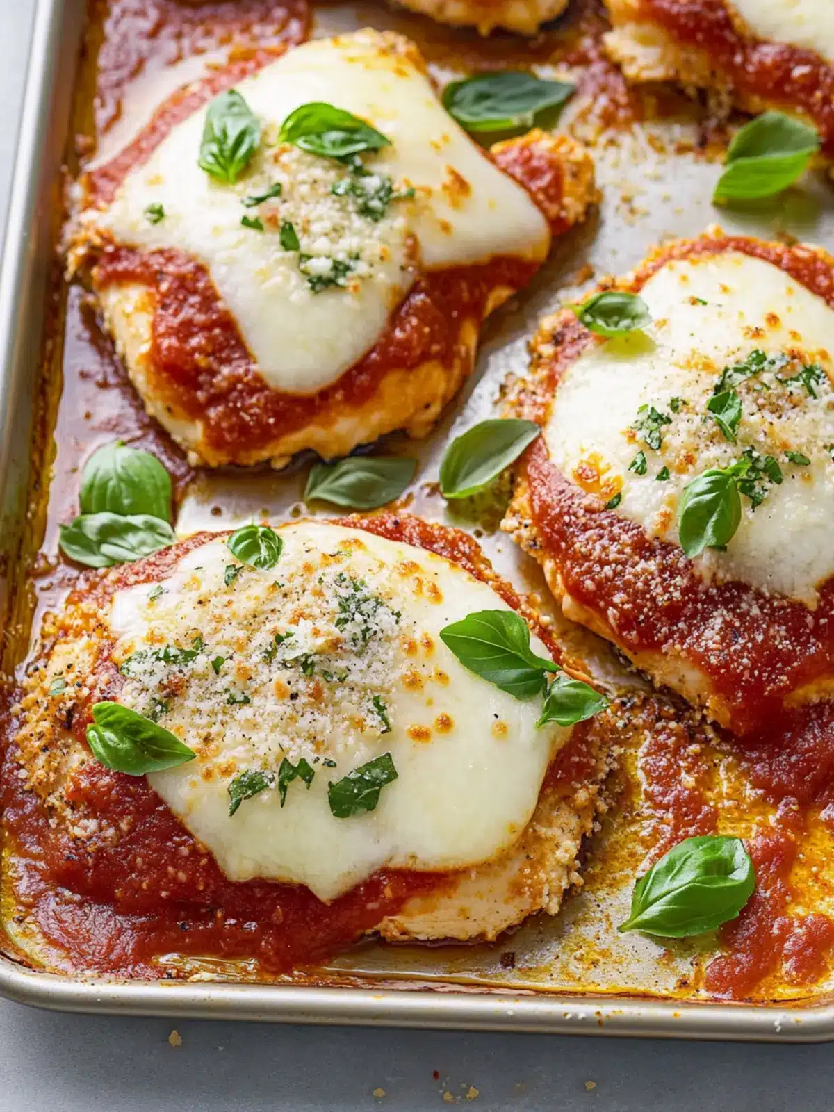 Sheet Pan Chicken Parm: Easy Comfort Food for Busy Nights 3 Sheet Pan Chicken Parm
