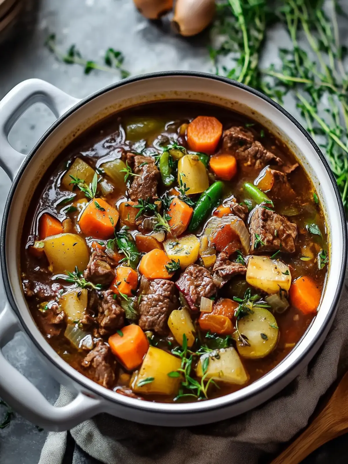 Cozy Up with Hearty Braised Vegetable Beef Soup Tonight 4 Braised Vegetable Beef Soup