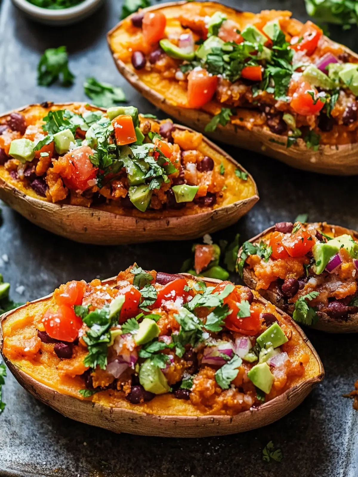 Easy Loaded Sweet Potato Boats for a Flavor-Packed Dinner 5 Easy Loaded Sweet Potato Boats for a Flavor-Packed Dinner