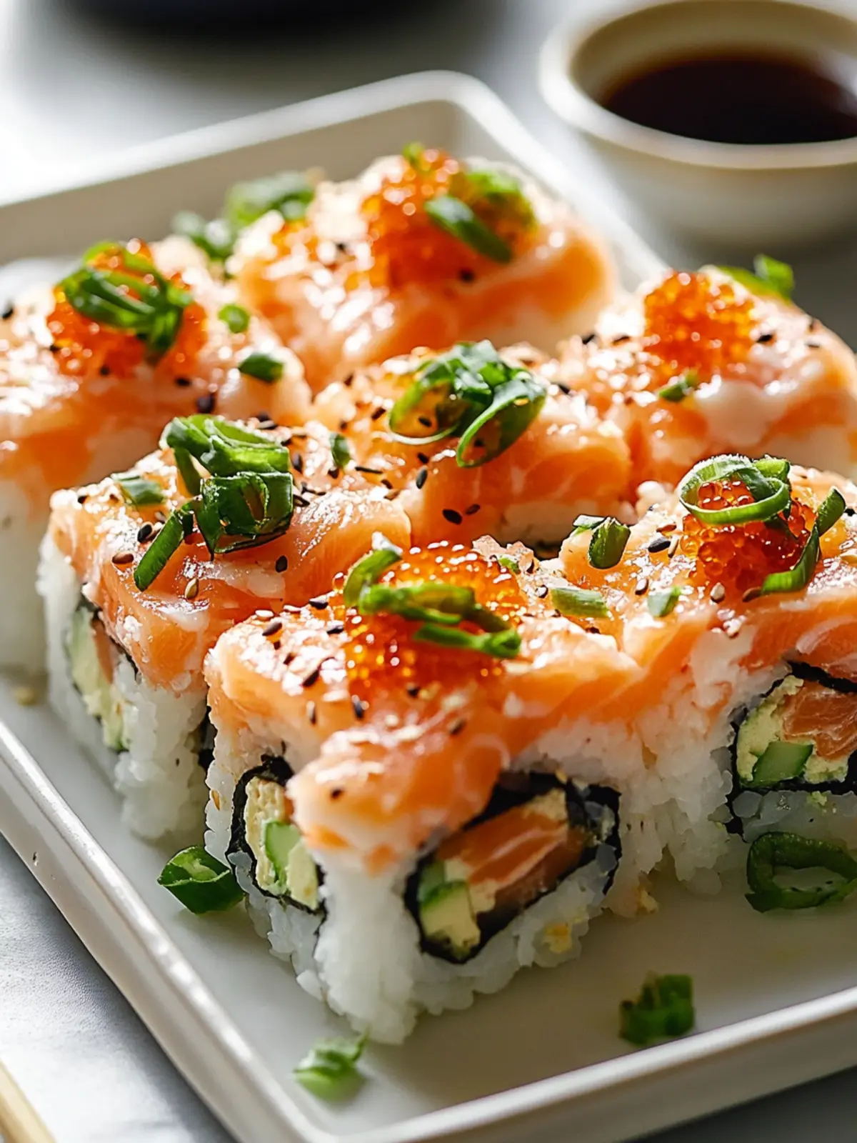 Savory Spicy Salmon Sushi Bake for Easy Comfort Food Nights 4 Spicy Salmon Sushi Bake