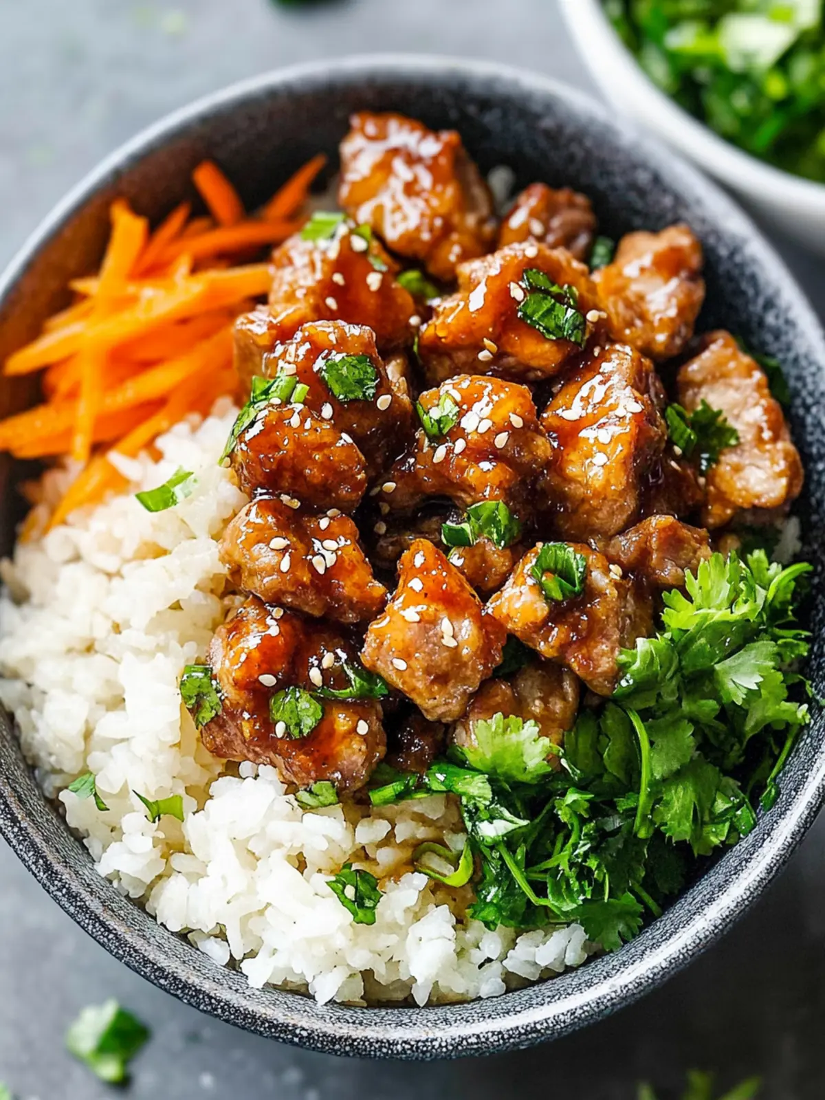 Savor the Bliss of Honey Garlic Pork Rice Bowl in 25 Minutes 4 Honey Garlic Pork Rice Bowl