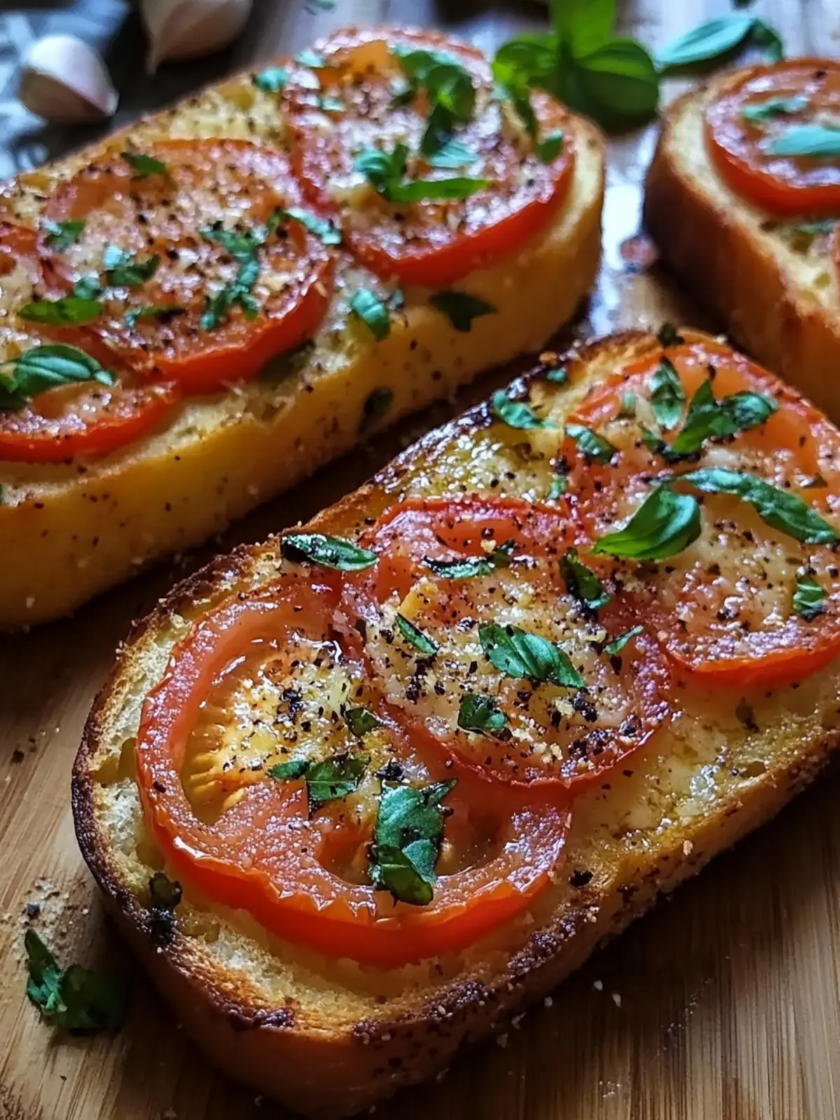 Irresistible Tomato Basil Garlic Bread in Just 30 Minutes 5 Tomato Basil Garlic Bread