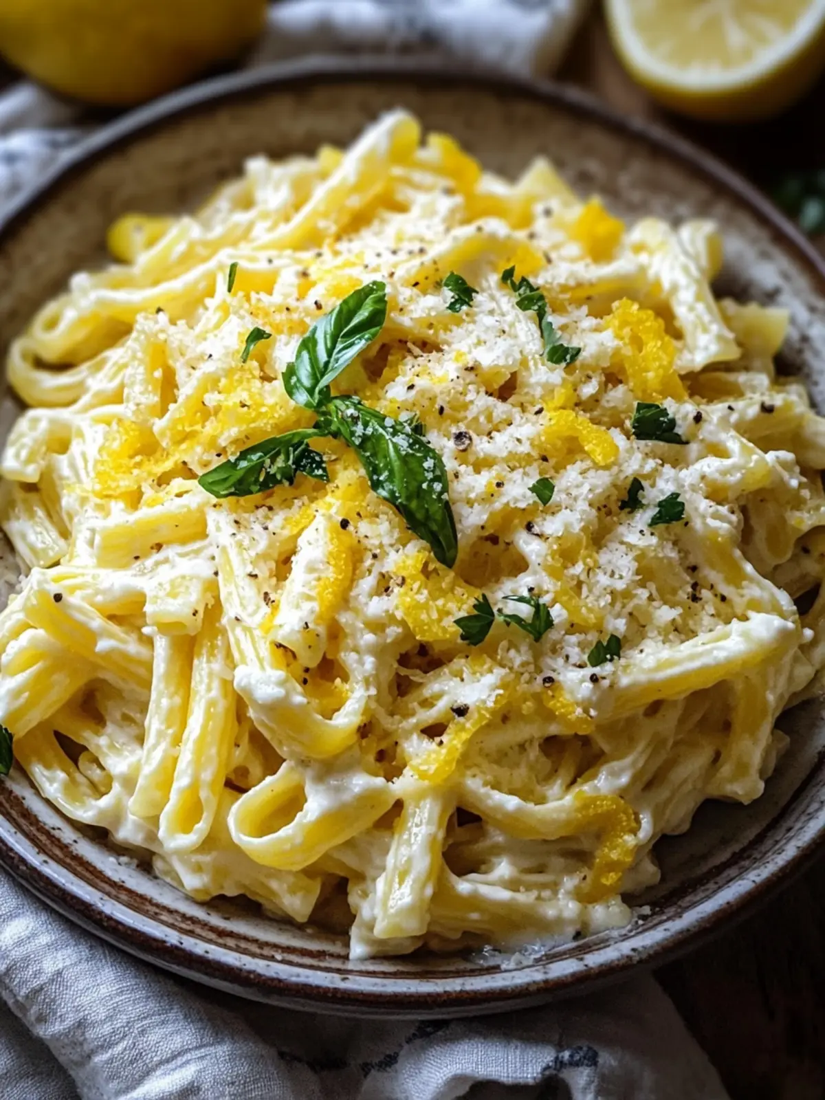 Silky Lemon Ricotta Pasta: A Zesty Twist on Comfort Food 2 Silky Lemon Ricotta Pasta