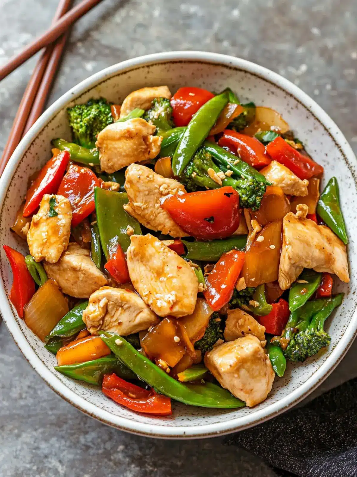 Quick and Easy Chicken Stir Fry with Ginger and Veggies 5 Easy Chicken Stir Fry