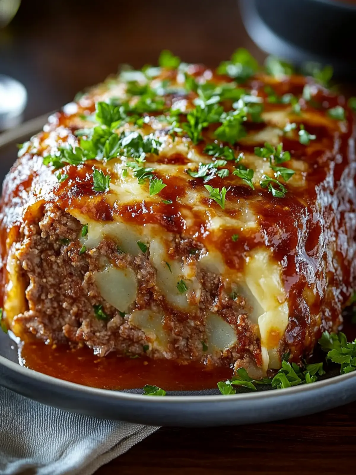 Loaded Potato Meatloaf: Your New Favorite Comfort Food Metal 3 Loaded Potato Meatloaf