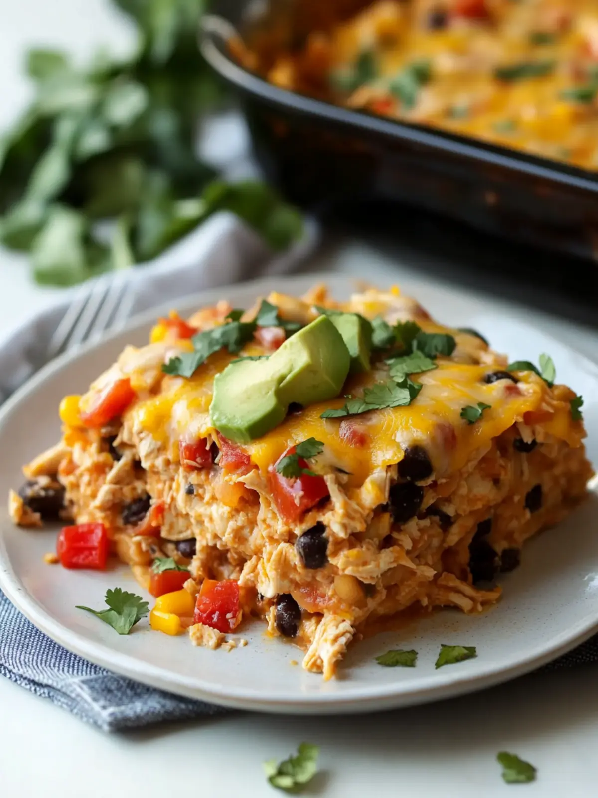 Delicious Easy Chicken Burrito Casserole for Busy Nights 4 Easy Chicken Burrito Casserole