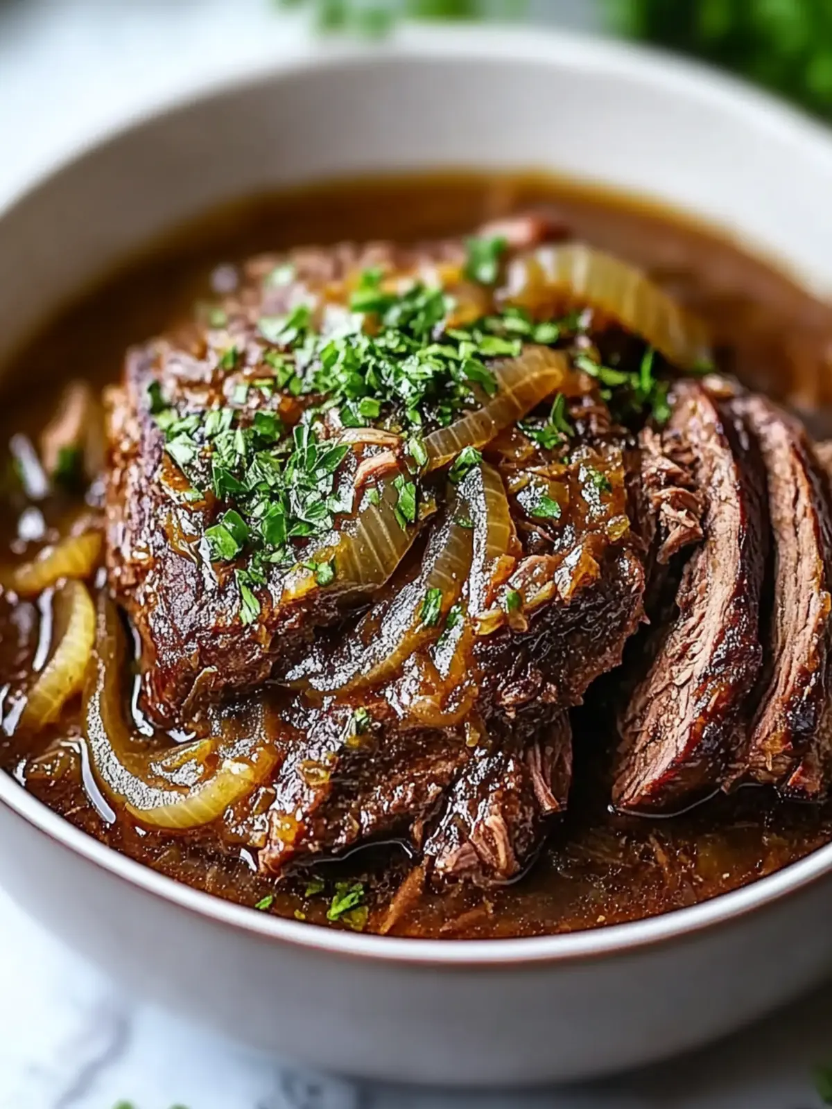 Slow Cooker French Onion Pot Roast for Effortless Comfort Meals 4 Slow Cooker French Onion Pot Roast