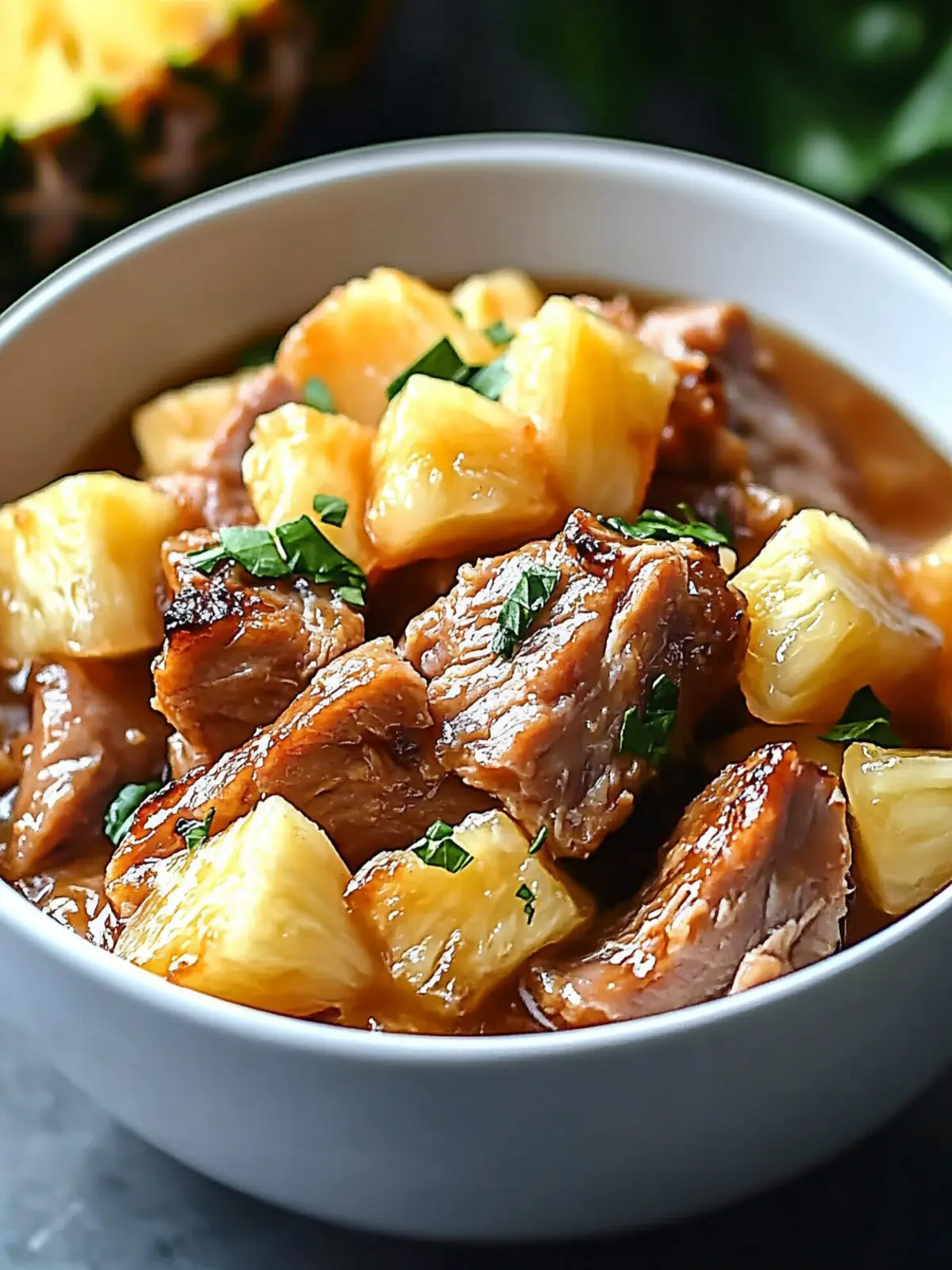 Pineapple Pork Slow Cooker: Easy Sweet & Savory Delight 4 Pineapple Pork Slow Cooker