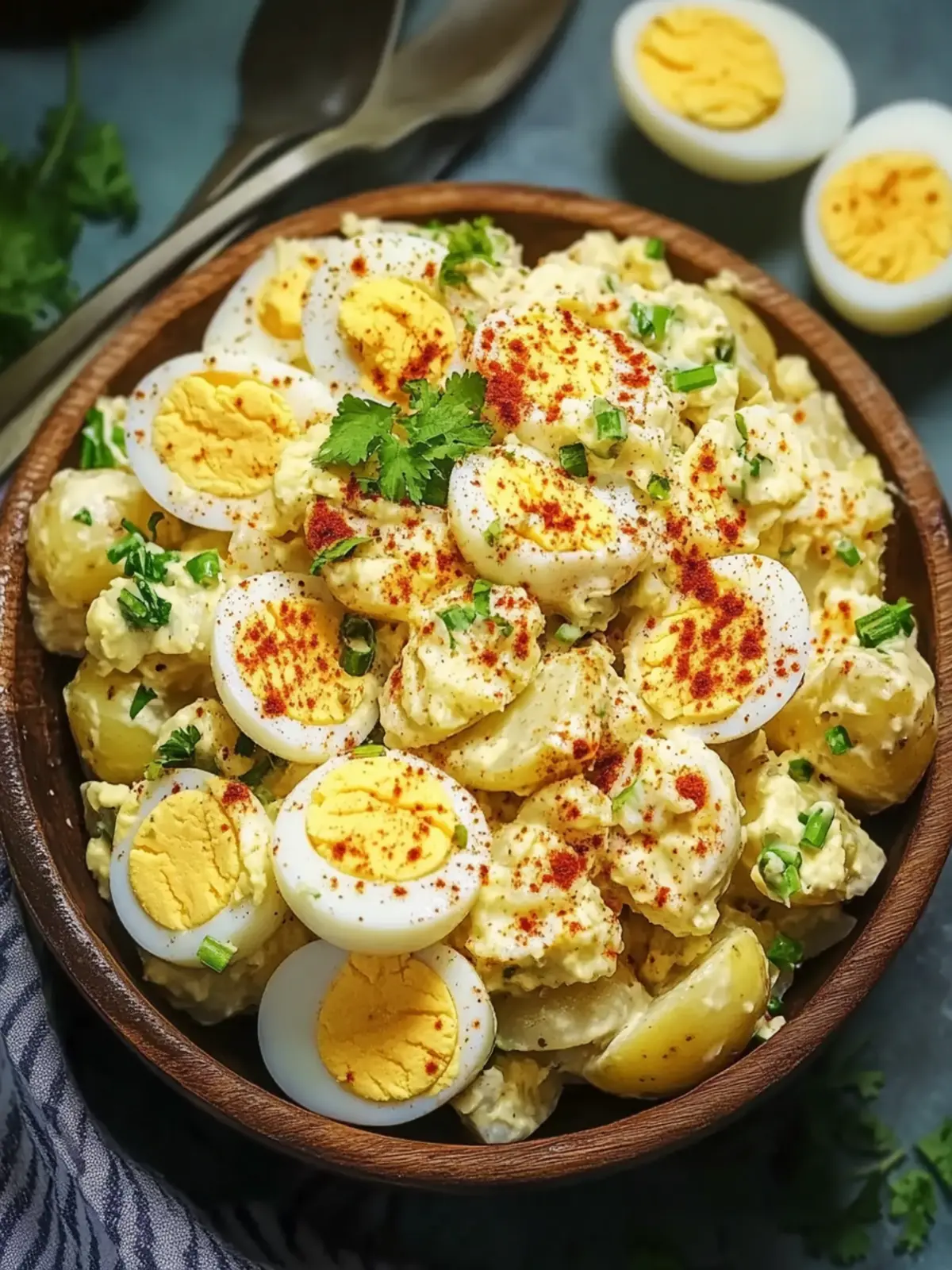 Creamy Deviled Egg Potato Salad That Will Steal the Show 4 Deviled Egg Potato Salad