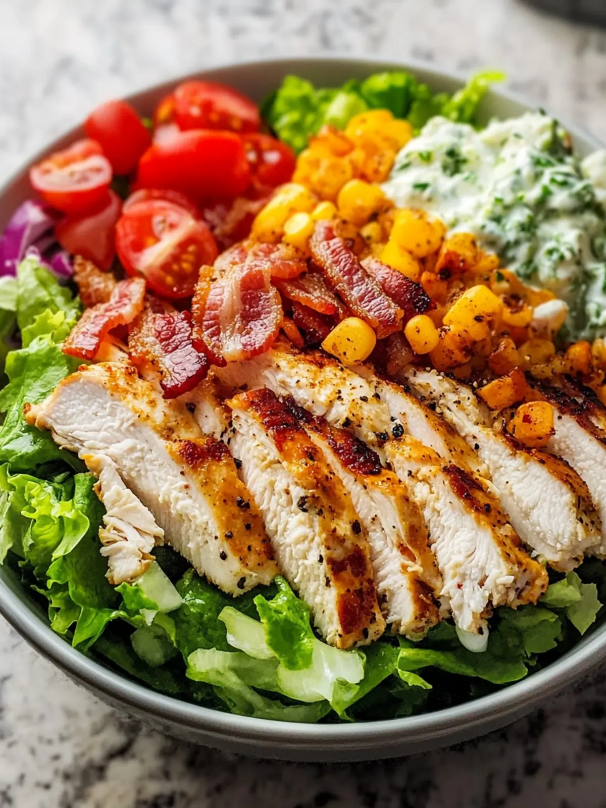 Delicious Chicken Bacon Ranch Bowl: A Flavor Explosion! 5 Chicken Bacon Ranch Bowl