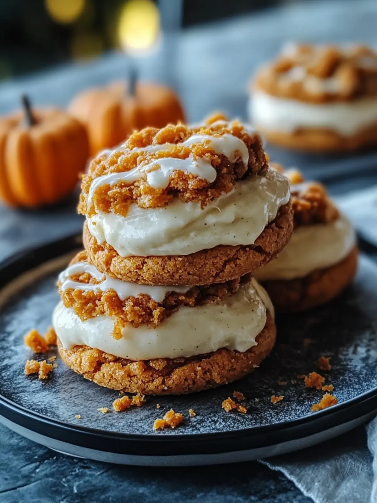 Pumpkin Cheesecake Cookies: A Cozy Fall Delight You’ll Love 3 Pumpkin Cheesecake Cookies
