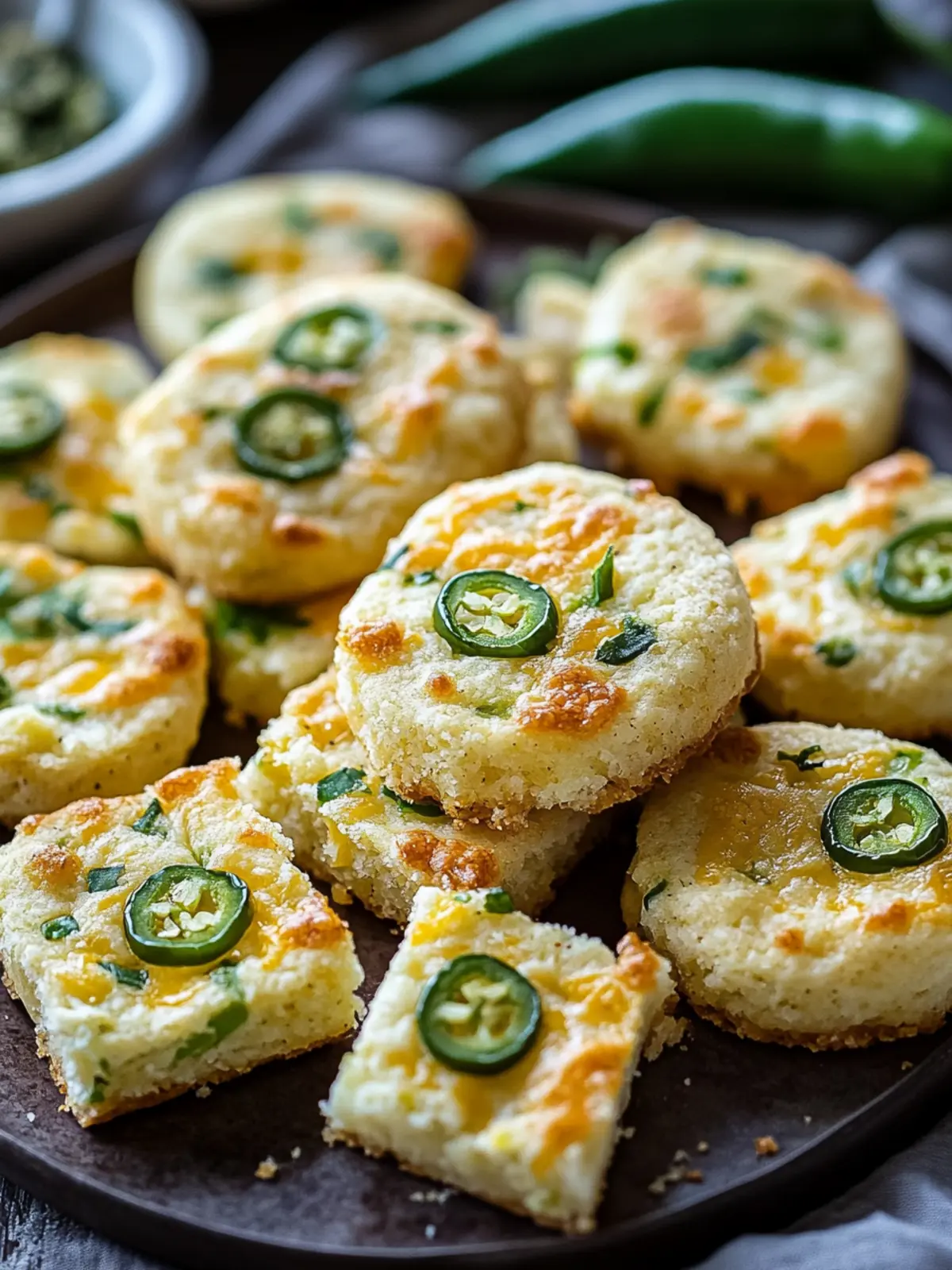 Cheesy Jalapeño Shortbread: A Savory Twist You’ll Love 3 Cheesy Jalapeño Shortbread