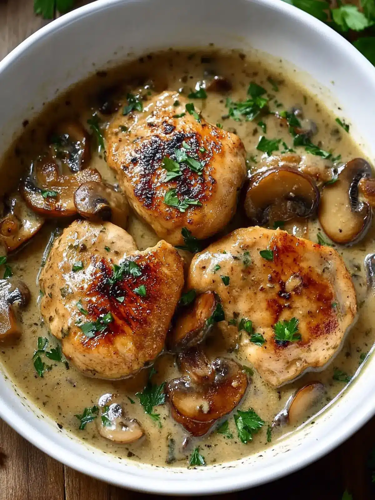 Irresistible Mushroom Chicken: Your New Comfort Food Delight 3 Mushroom Chicken
