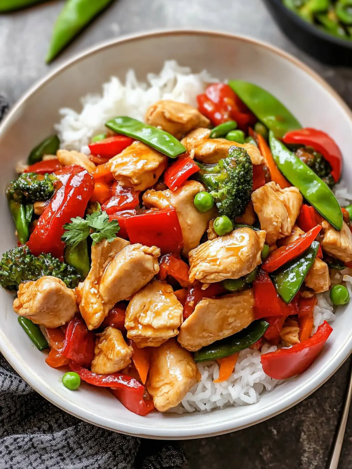 Quick and Easy Chicken Stir Fry with Ginger and Veggies 4 Easy Chicken Stir Fry