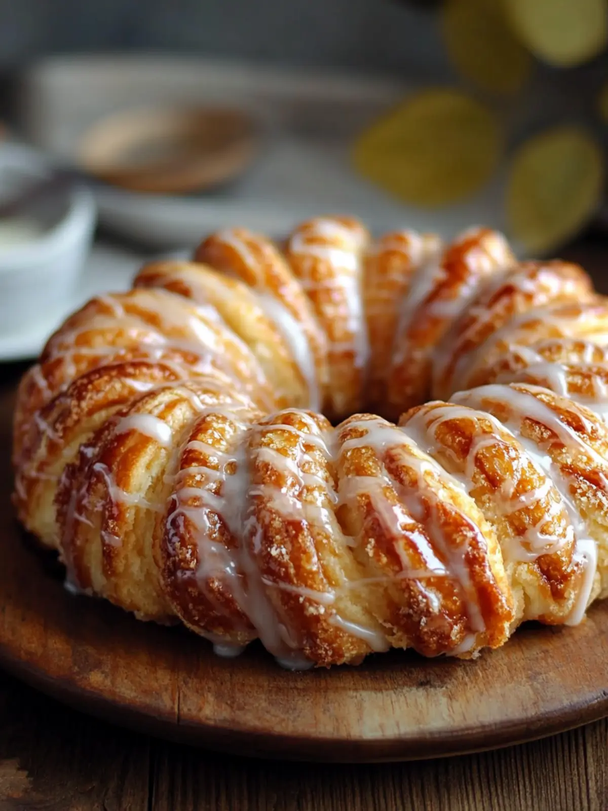 Irresistible Apple Kringle with Vanilla Glaze to Savor 5 Apple Kringle with Vanilla Glaze