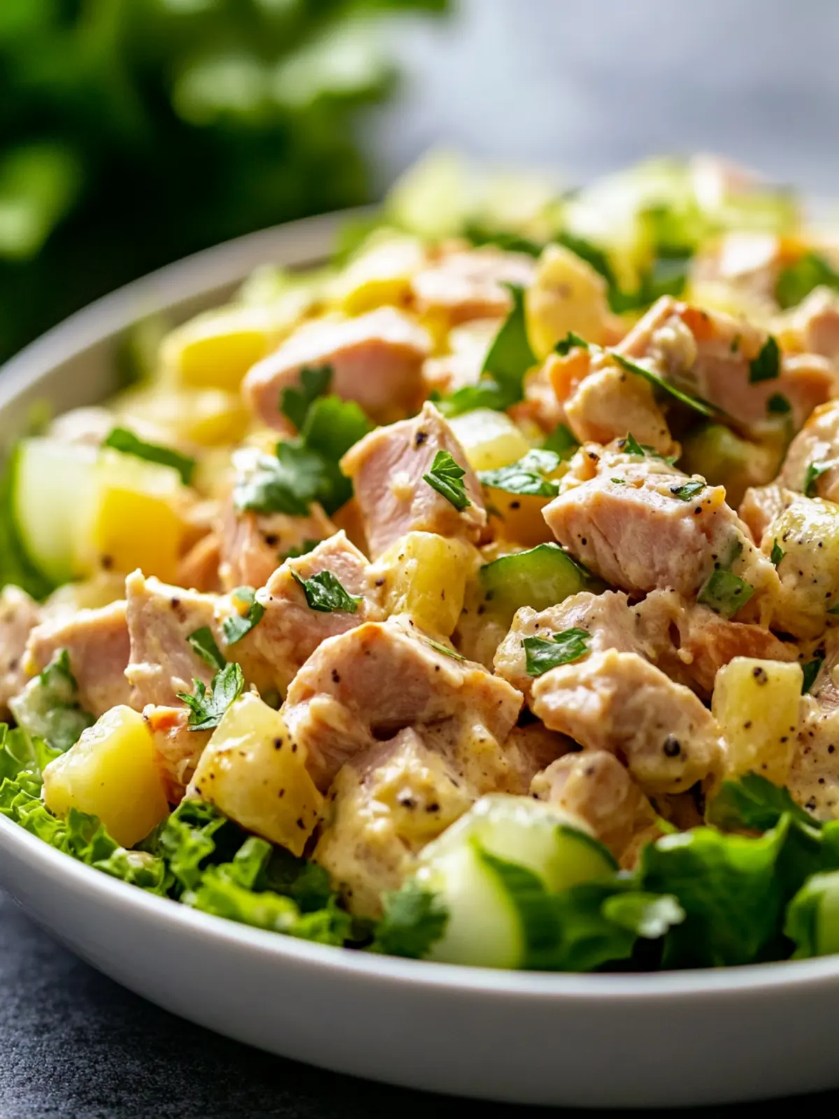 Savory Creamy Honey Mustard Tuna Salad You’ll Crave Daily 2 Creamy Honey Mustard Tuna Salad