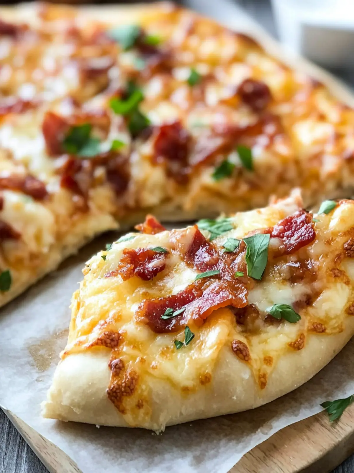 Cheesy Bacon Ranch Pizza Recipe for Irresistible Comfort! 3 Cheesy Bacon Ranch Pizza Recipe