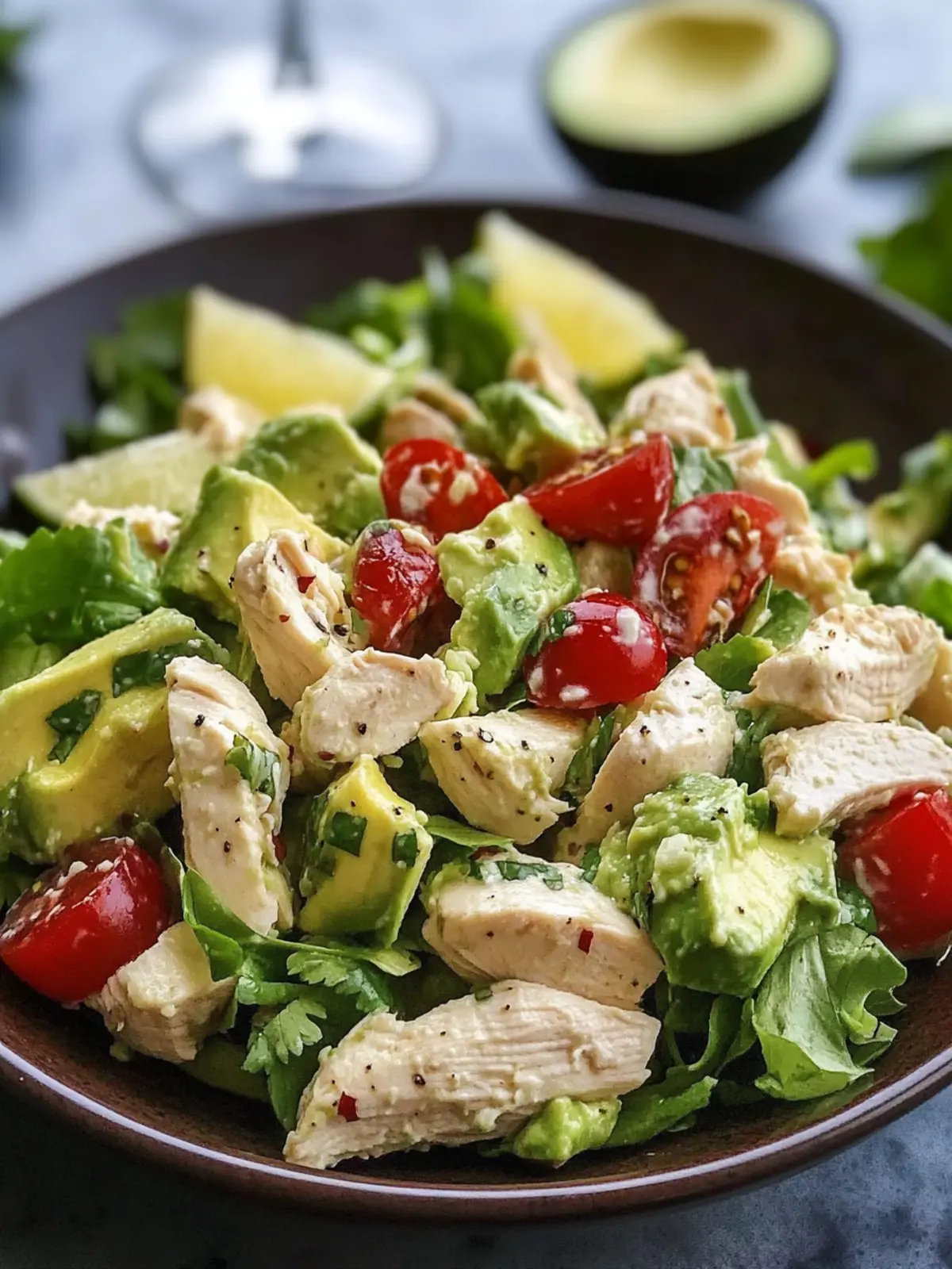 Creamy Avocado Chicken Salad for Your Next Quick Lunch Delight 4 Avocado Chicken Salad