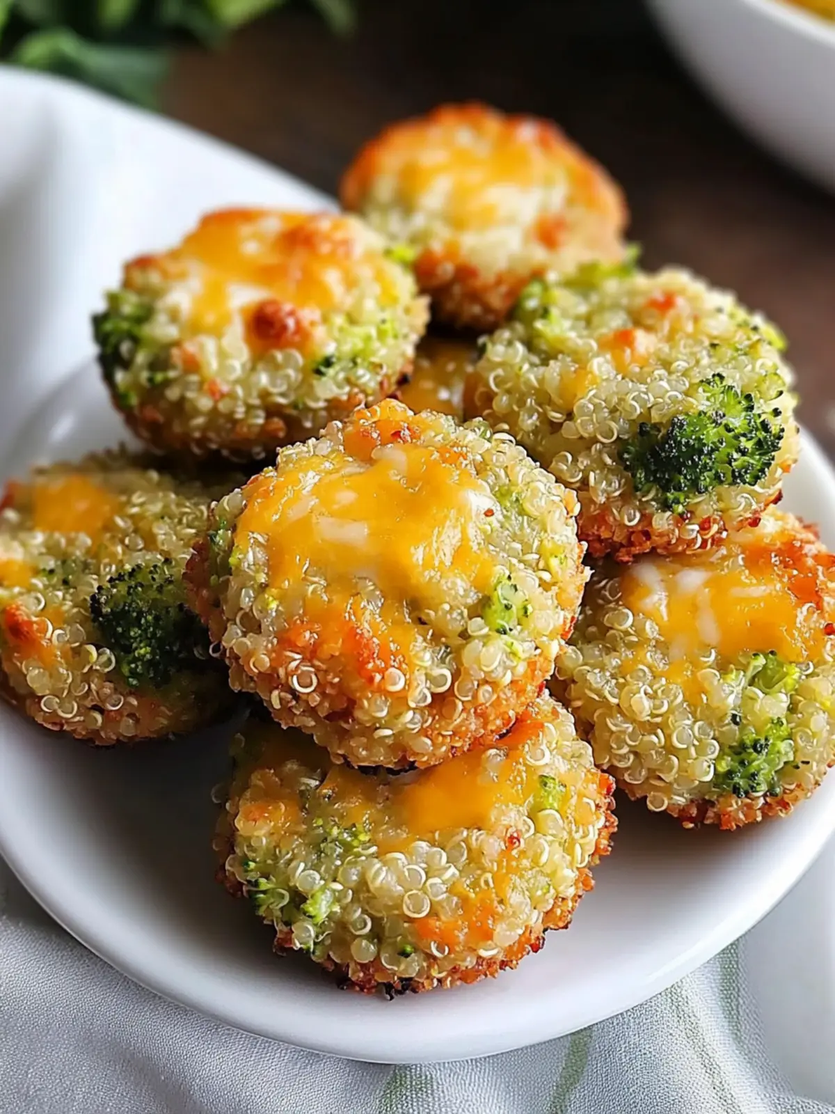 Cheesy Broccoli Quinoa Bites: A Tasty Treat for Everyone! 4 Cheesy Broccoli Quinoa Bites