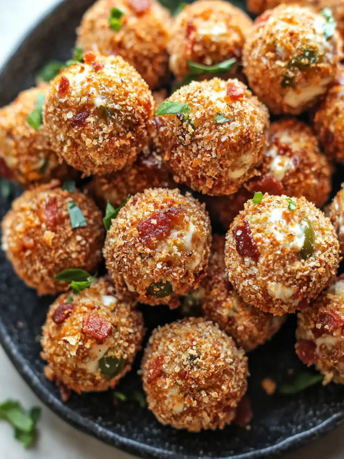 Bacon Jalapeño Popper Cheese Balls That Steal the Show 4 Bacon Jalapeño Popper Cheese Balls