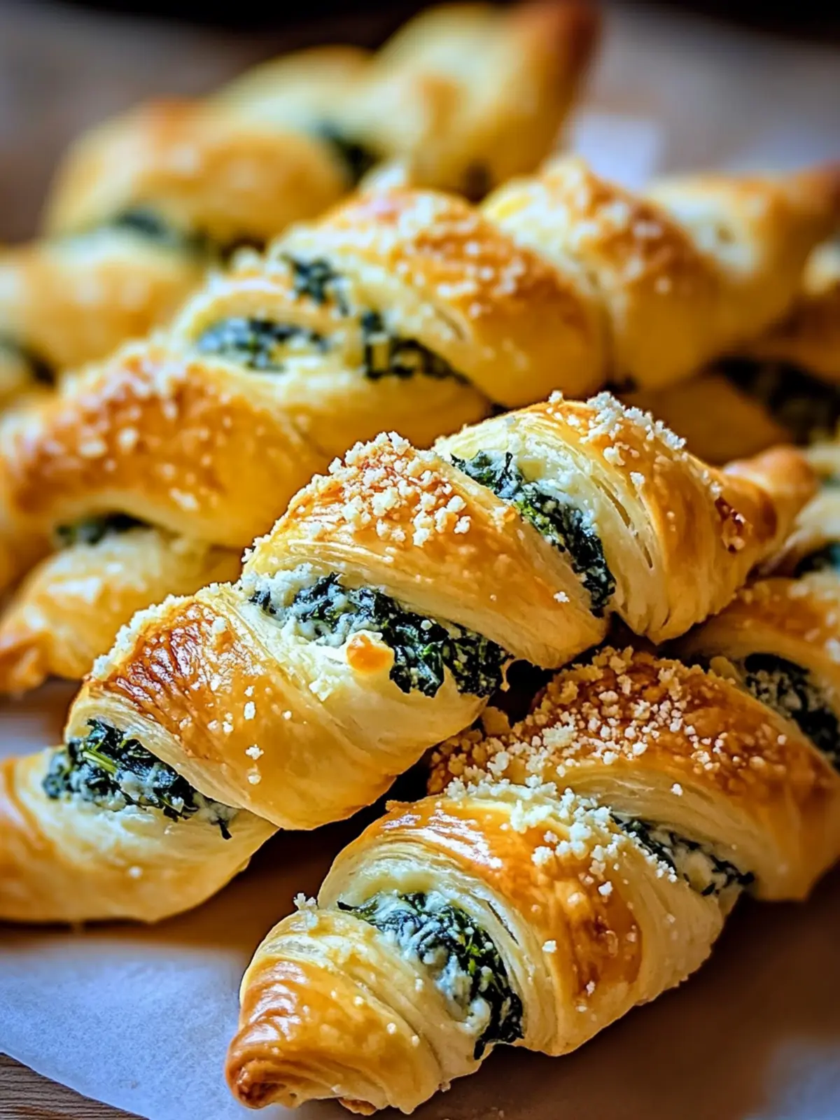 Savory Parmesan and Spinach Cheese Twists to Savor Today 3 Parmesan and Spinach Cheese Twists