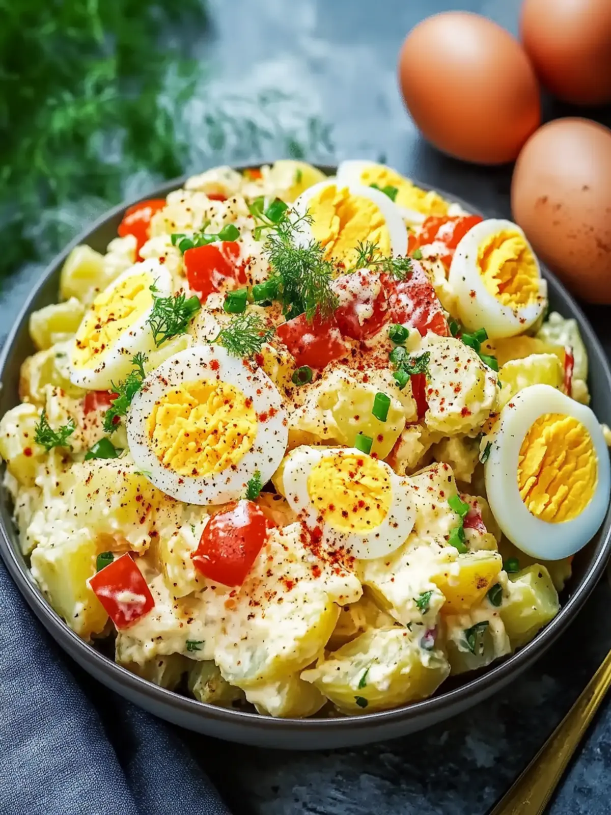 Creamy Deviled Egg Potato Salad That Will Steal the Show 5 Deviled Egg Potato Salad