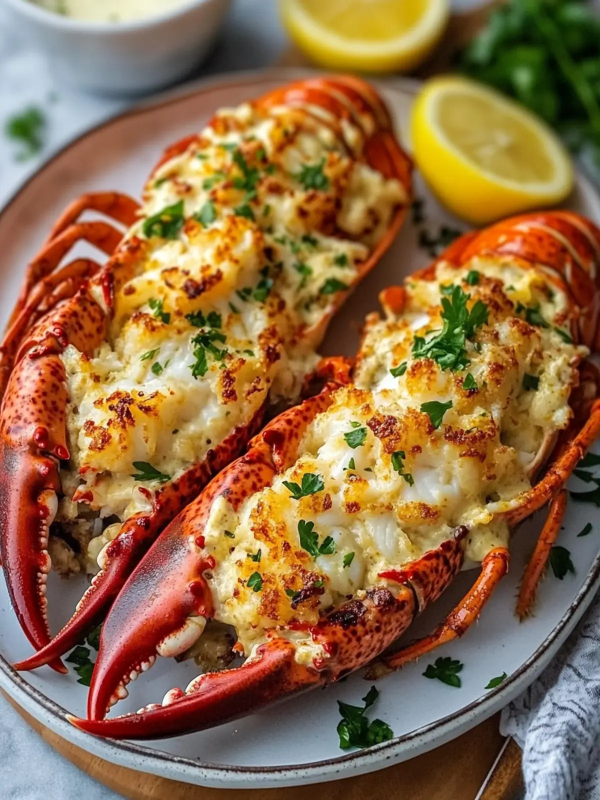 Classic Lobster Thermidor: Luxuriously Creamy Comfort Awaits 3 Classic Lobster Thermidor