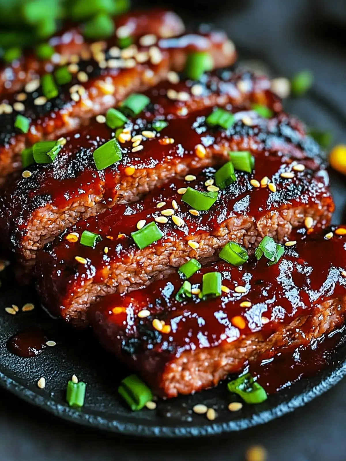 Korean BBQ Meatloaf: A Savory Twist on Comfort Food 4 Korean BBQ Meatloaf