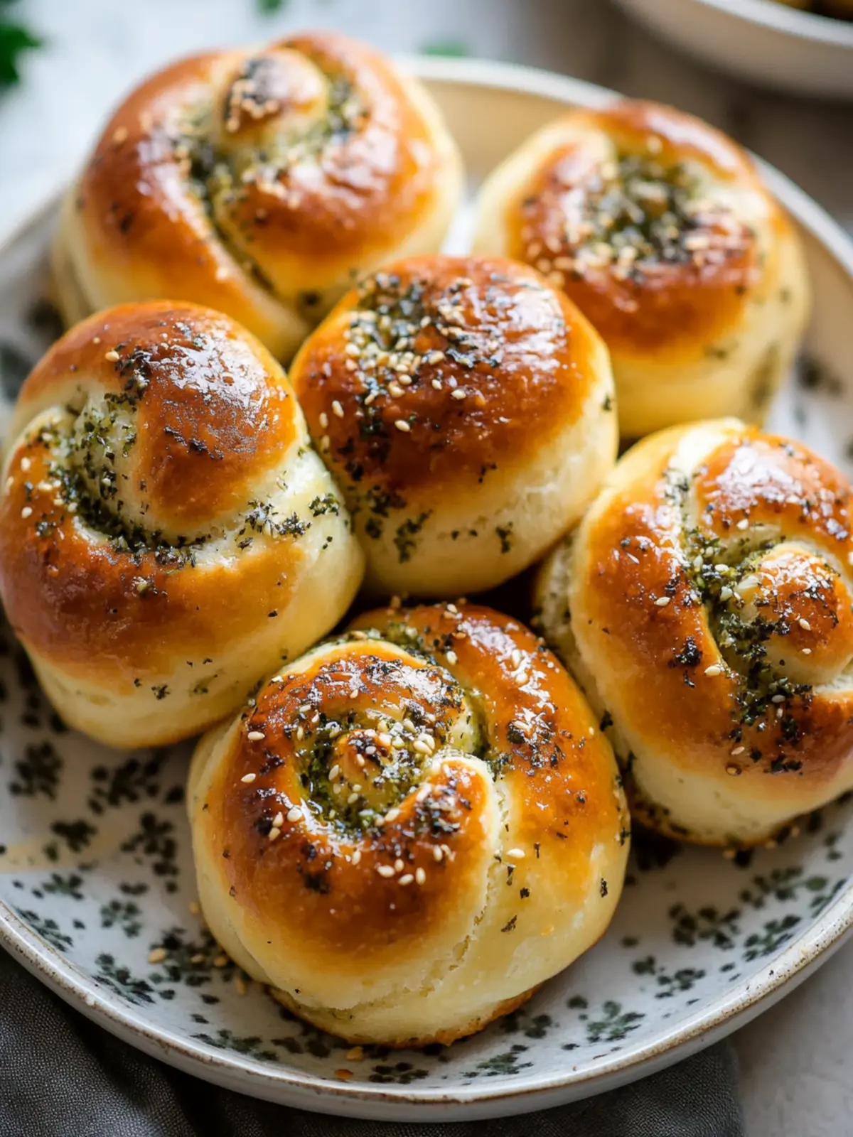 Light Savory Herb Rolls Delight: Fluffy Comfort Awaits! 3 Light Savory Herb Rolls