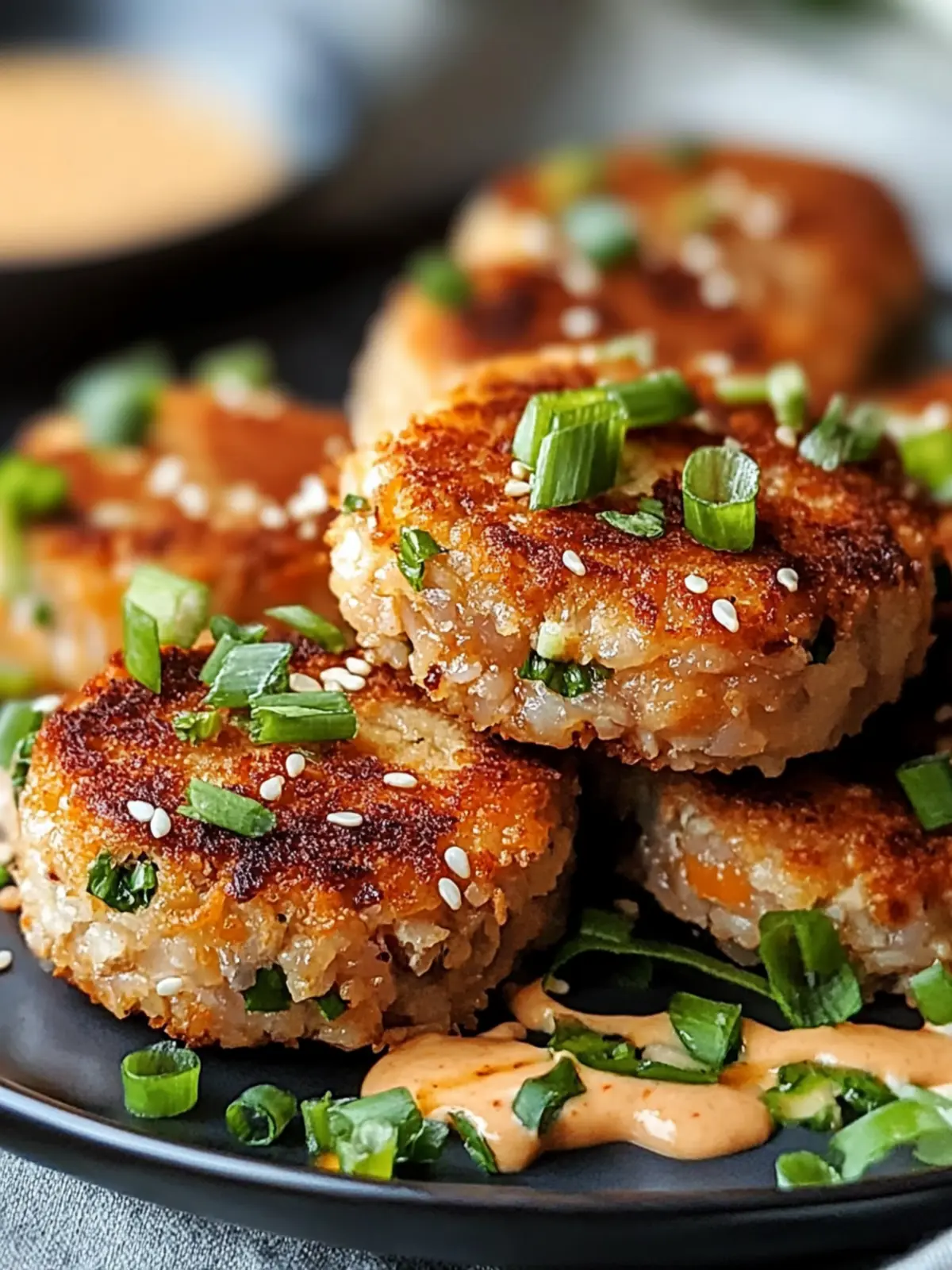Delicious Asian Tuna Cakes with Spicy Mayo to Spice Up Dinner 3 Asian Tuna Cakes with Spicy Mayo