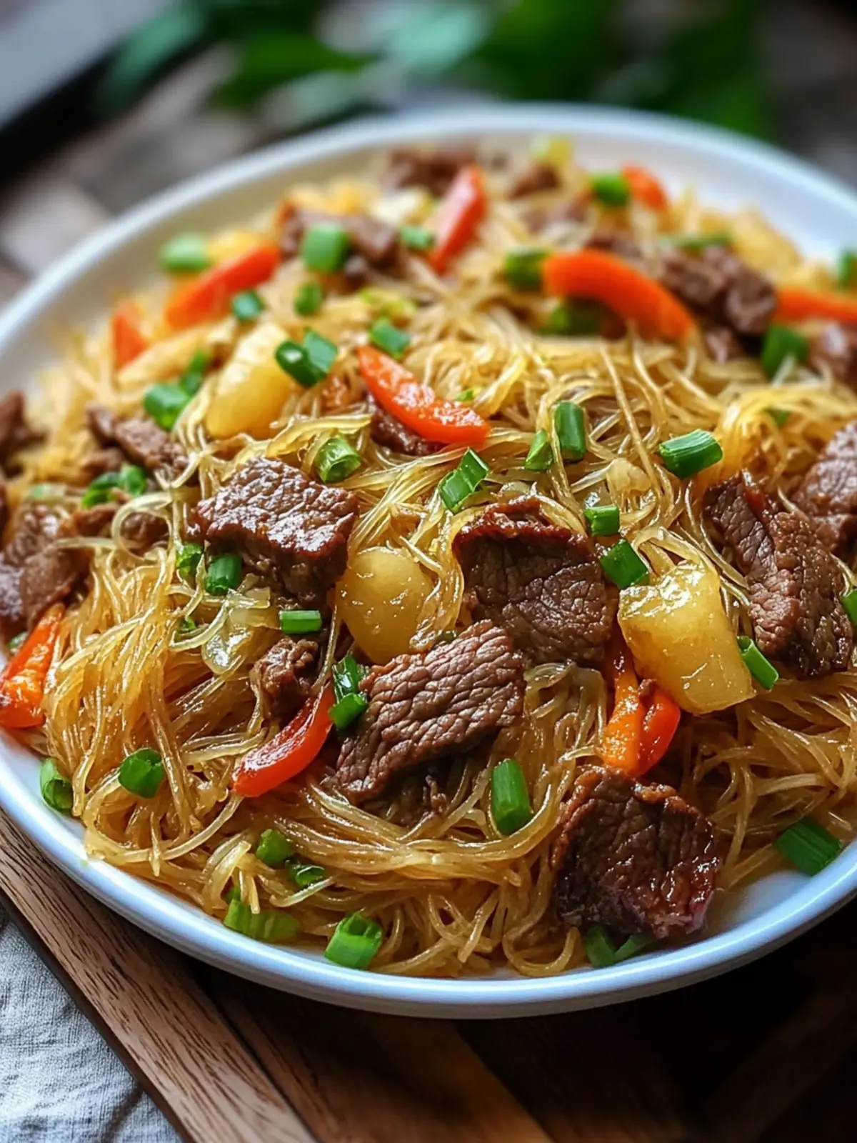 Filipino Pancit with Beef: A Heartwarming Family Favorite 3 Filipino Pancit With Beef