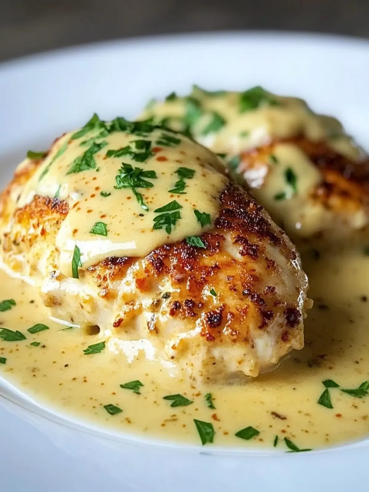 Smothered Cheesy Sour Cream Chicken: Comfort Food Bliss 3 Smothered Cheesy Sour Cream Chicken