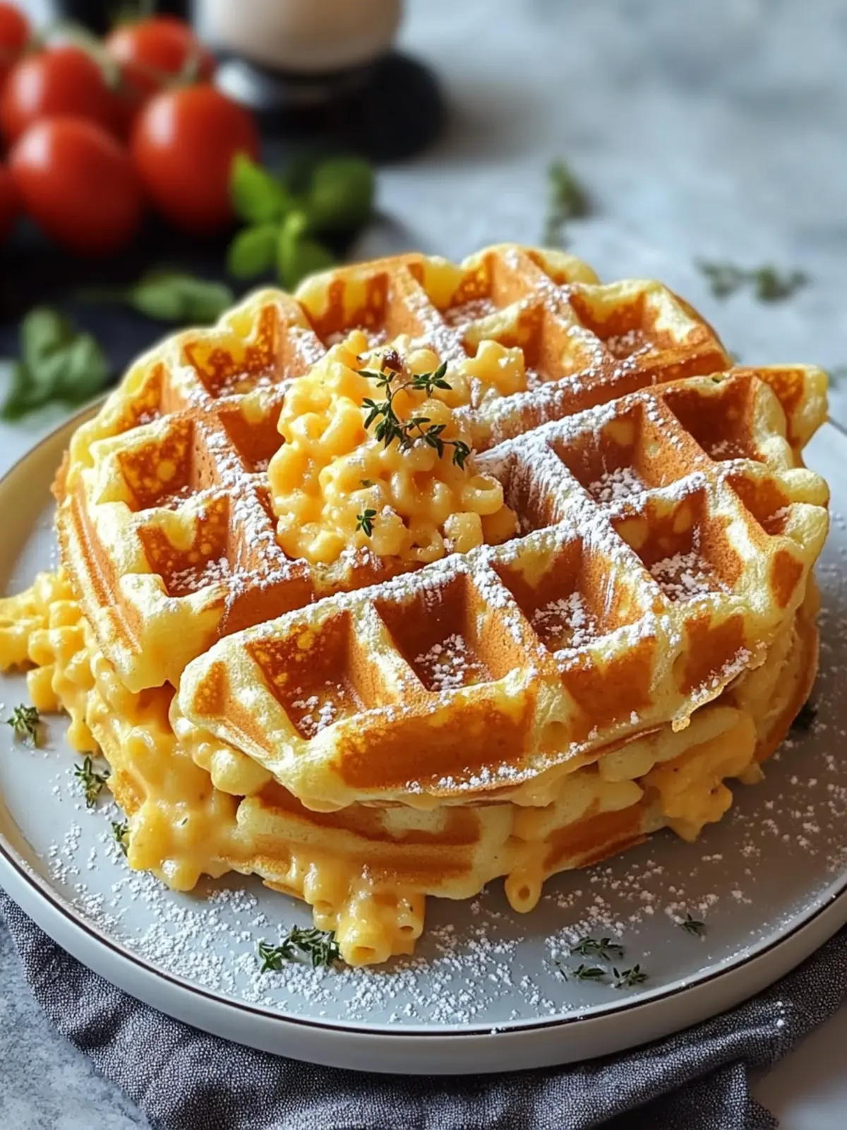 Mac and Cheese Stuffed Waffles are a Must-Try Delight 2 Mac and Cheese Stuffed Waffles are a must-try delight!